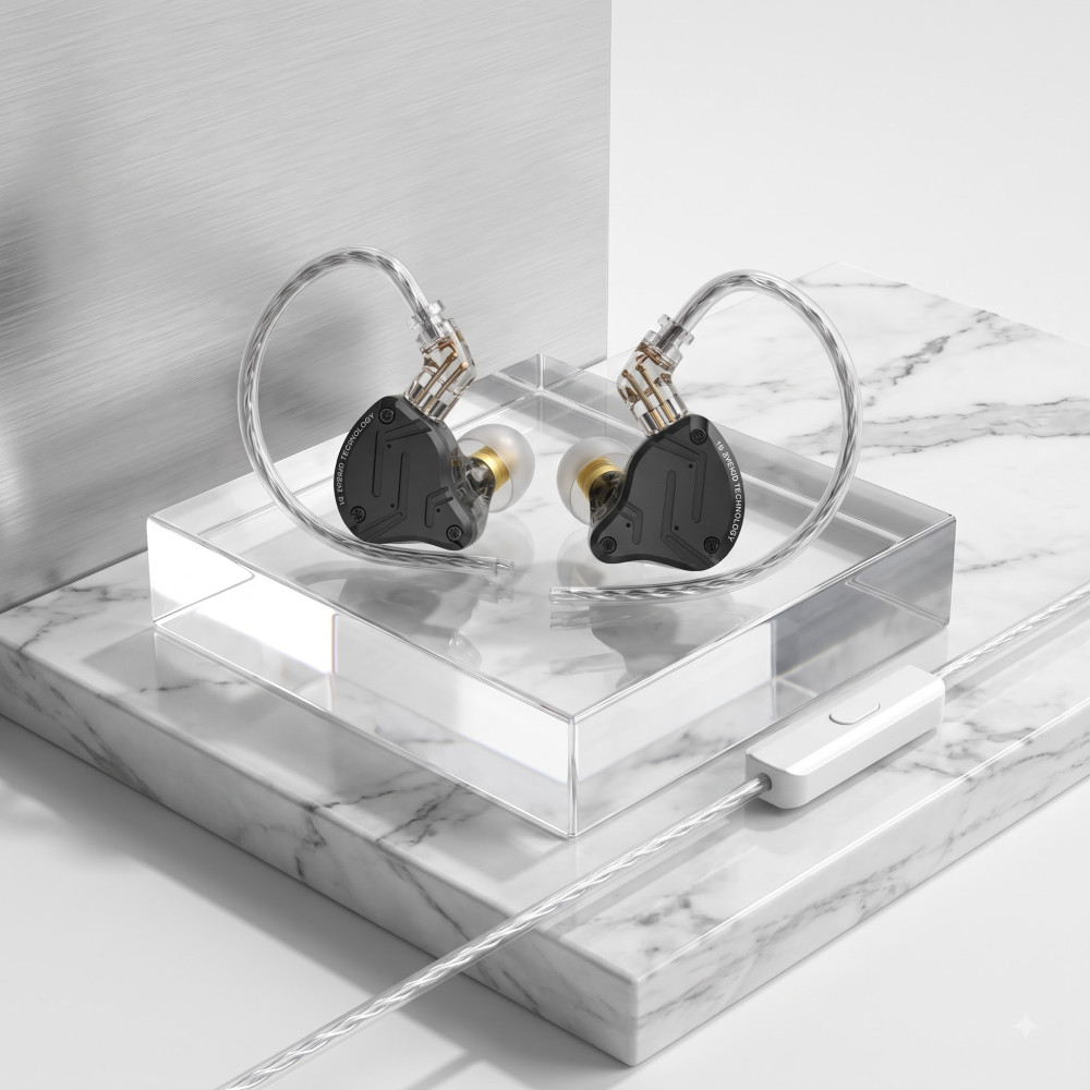 Image of KZ ZS10 Pro X Hybrid In Ear Monitor V-Shaped
