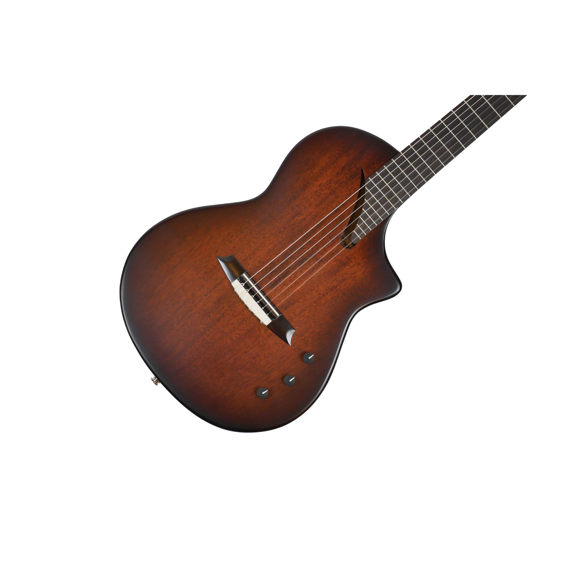 MARTINEZ Hispania Satin with EQ all solid modern semi-acoustic classical guitar with effects