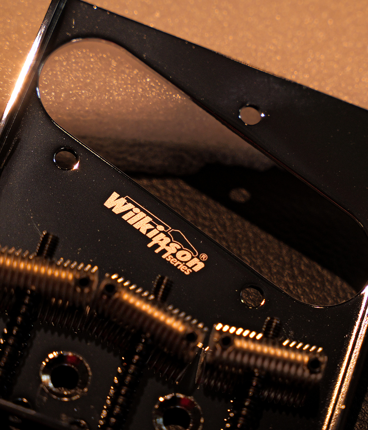 Wilkinson WOT01T Tele 3-Saddle Bridge Chrome