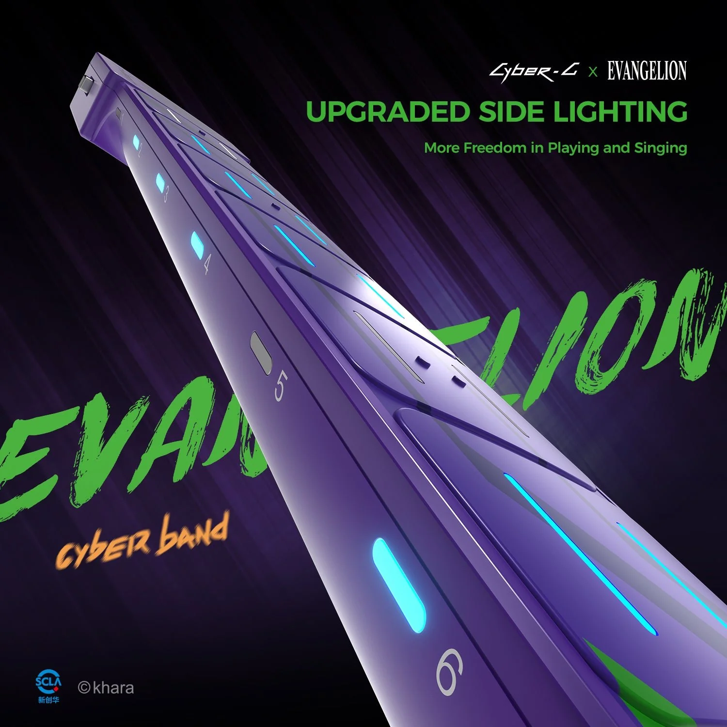 Enya CYBER-G Stringless Smart Guitar Foldable Travel Backing Guitar Built-in Drum Machine  Bassline 20 instrument Sounds for One-Man Band App Interactive Chord Sheets For Adults  Teens Eva