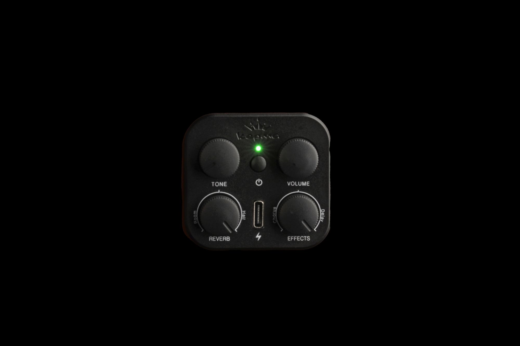 Kepma D1CE TRANS K10- Semi acoustic Guitar- Black Matt