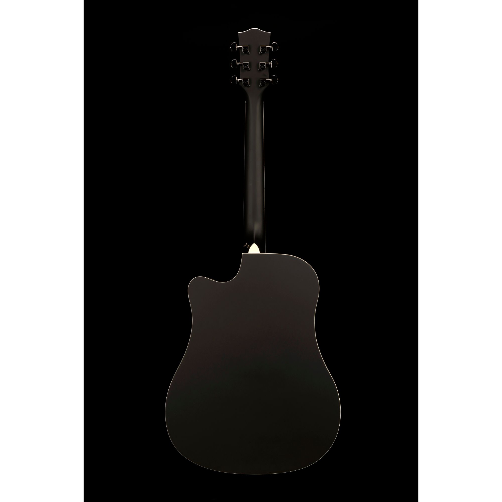 Kepma D1CE TRANS K10- Semi acoustic Guitar- Black Matt