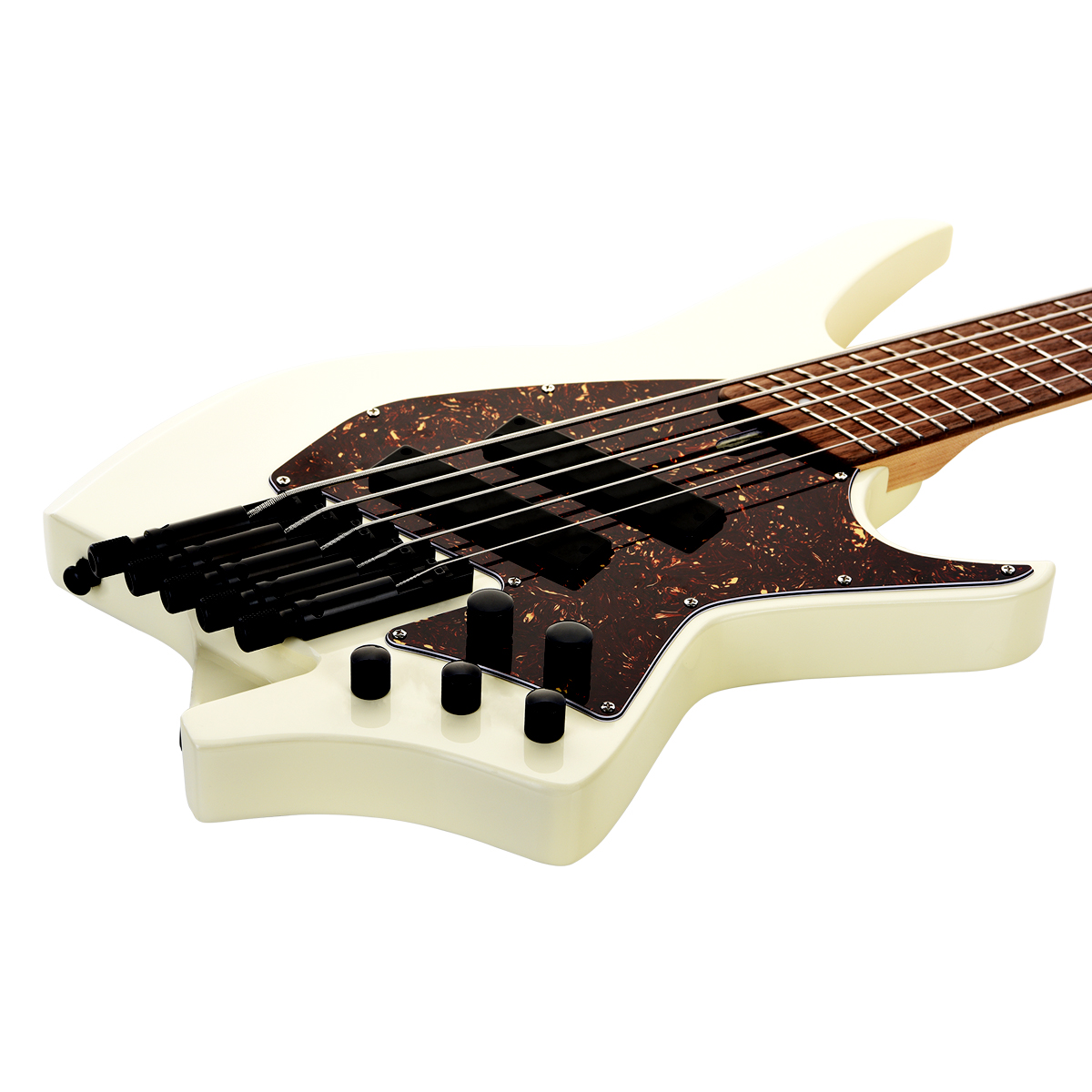 Hex NB505G IV IVORY Headless bass 5 string SS frets