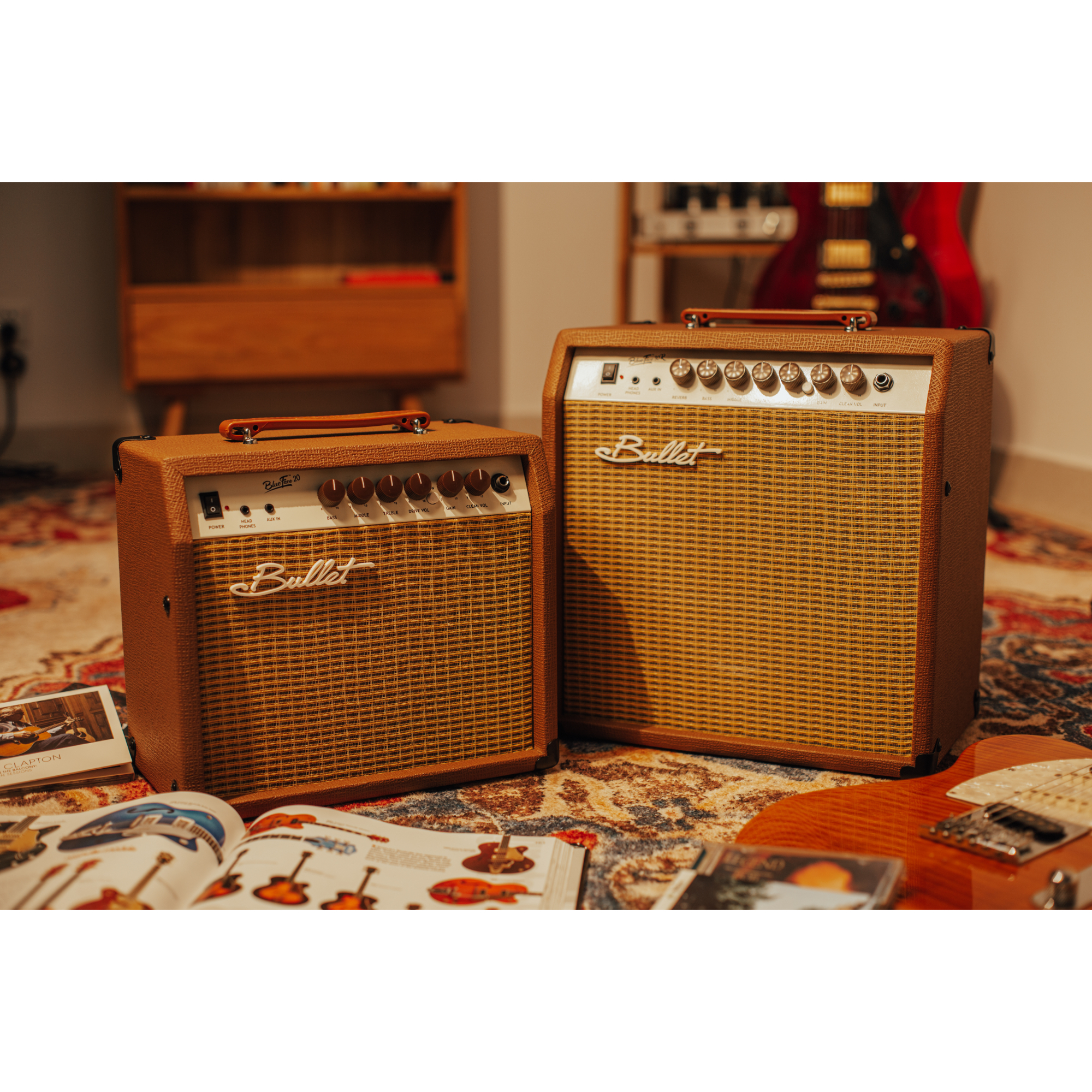 Bullet BlueFace 20 White Electric guitar amplifier
