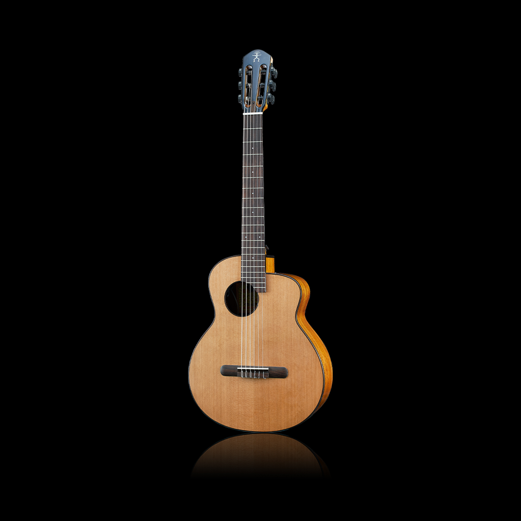 aNueNue MN14 solid cedar top travel classical guitar