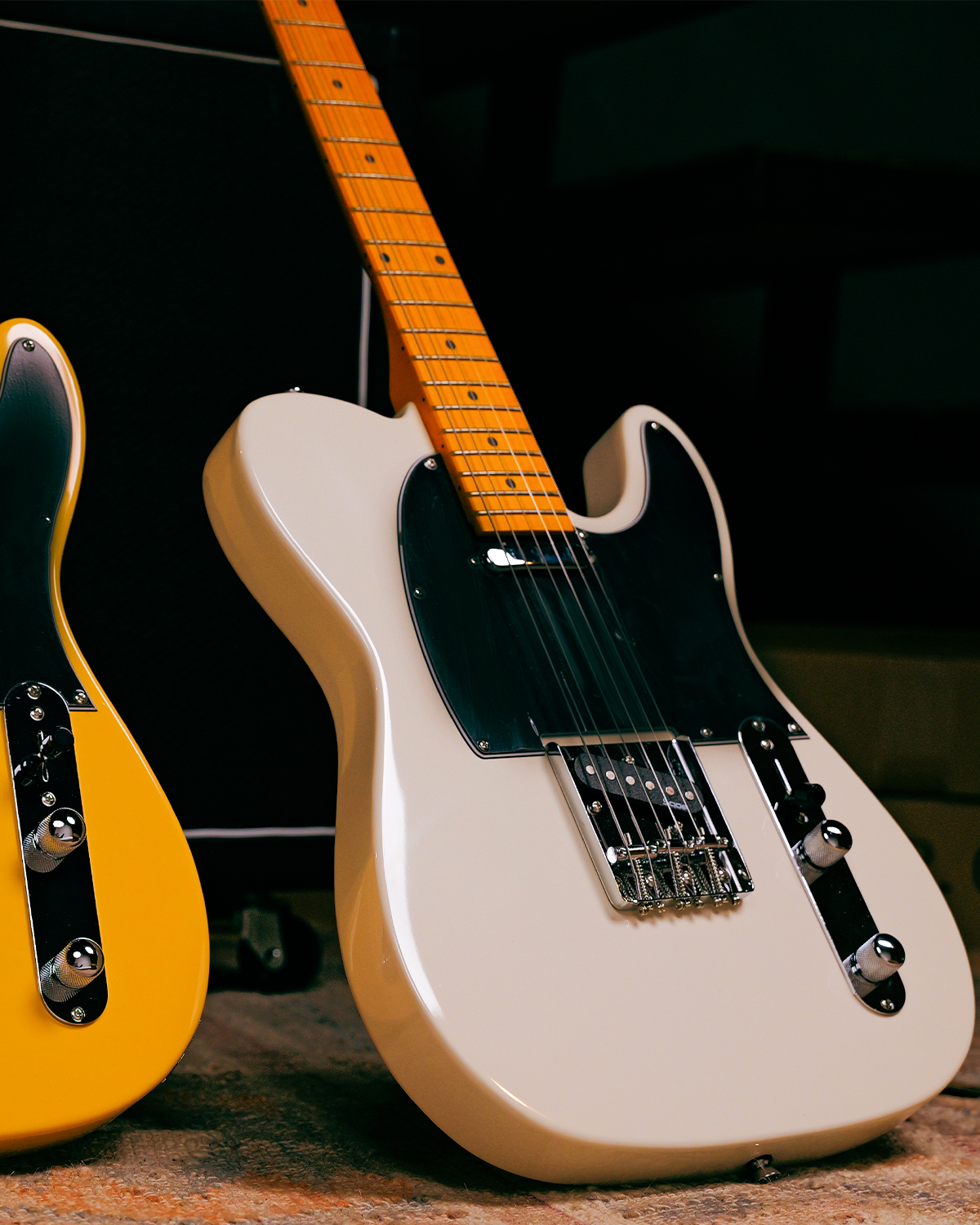 SQOE SETL250 - Tele Electric guitar - Olympic white