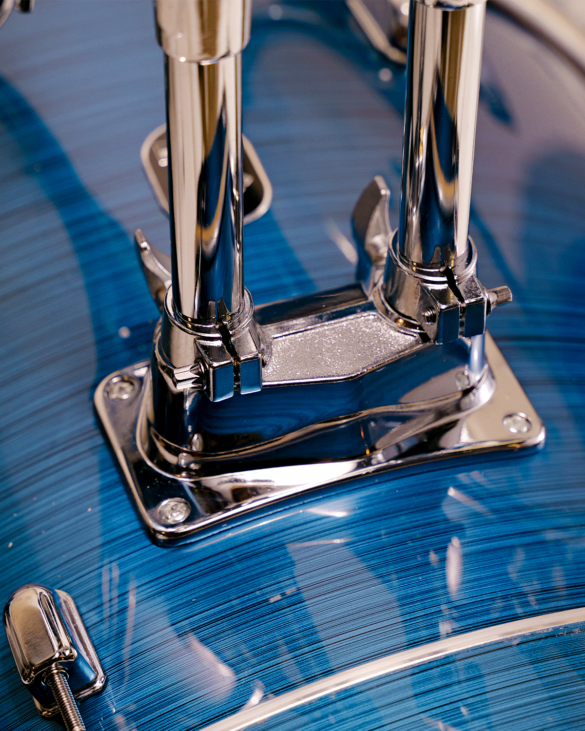 Strydom Sonic Scout 5-Piece Acoustic DrumKit Neon surge blue