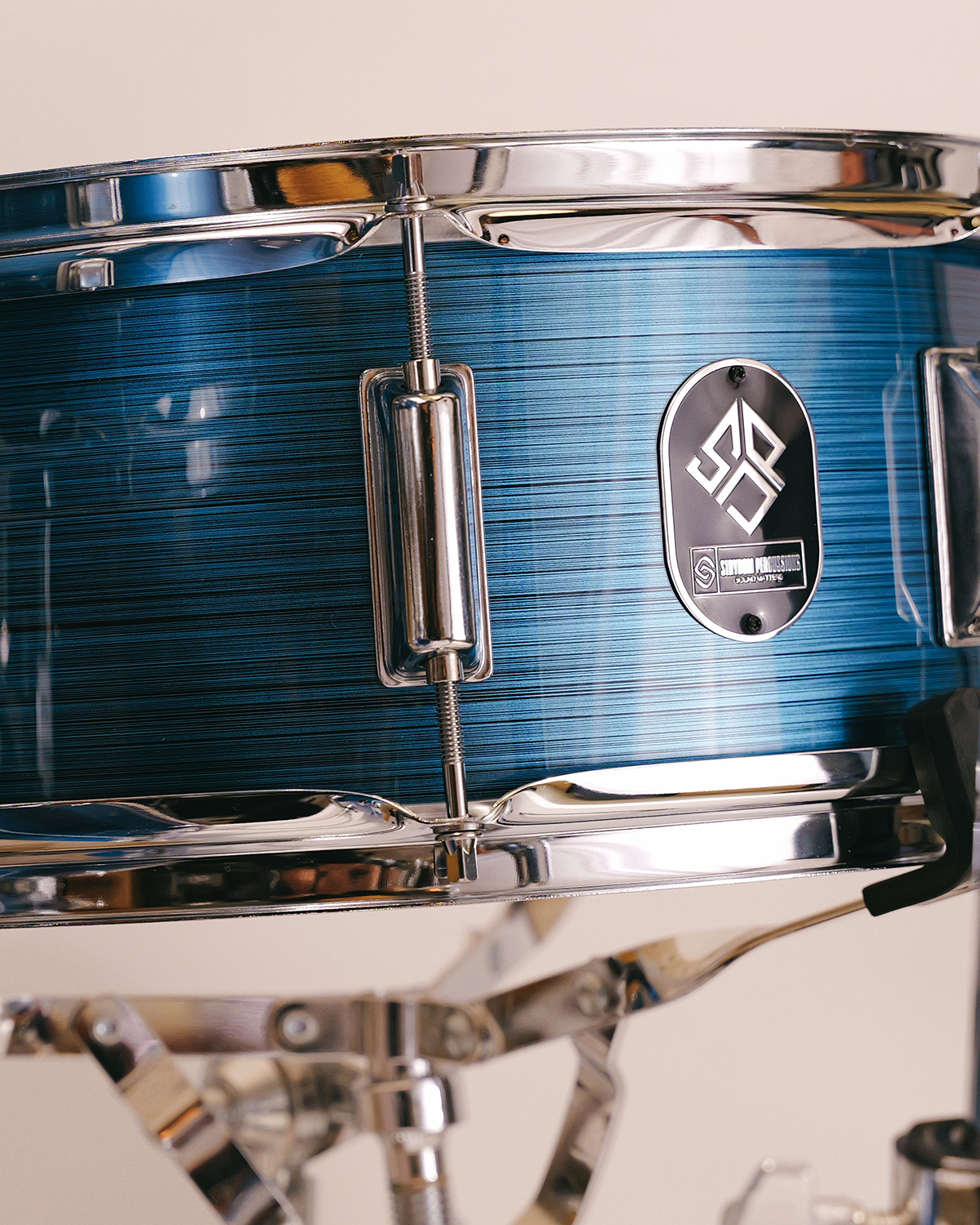 Strydom Sonic Scout 5-Piece Acoustic DrumKit Neon surge blue
