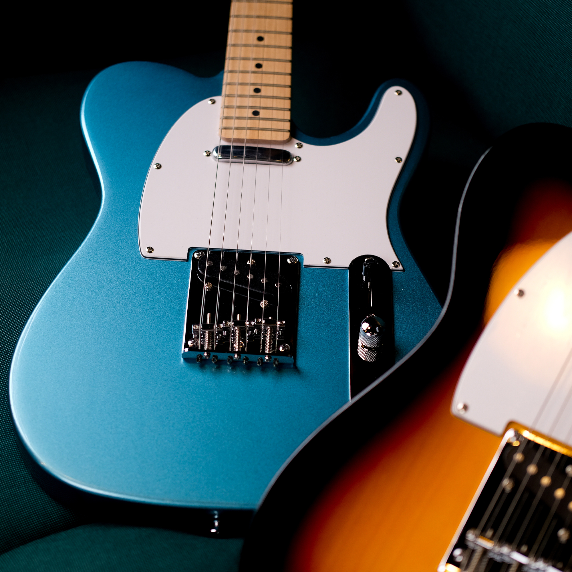 Magna Telepop TE20M - Telecaster Lake placid blue Glossy