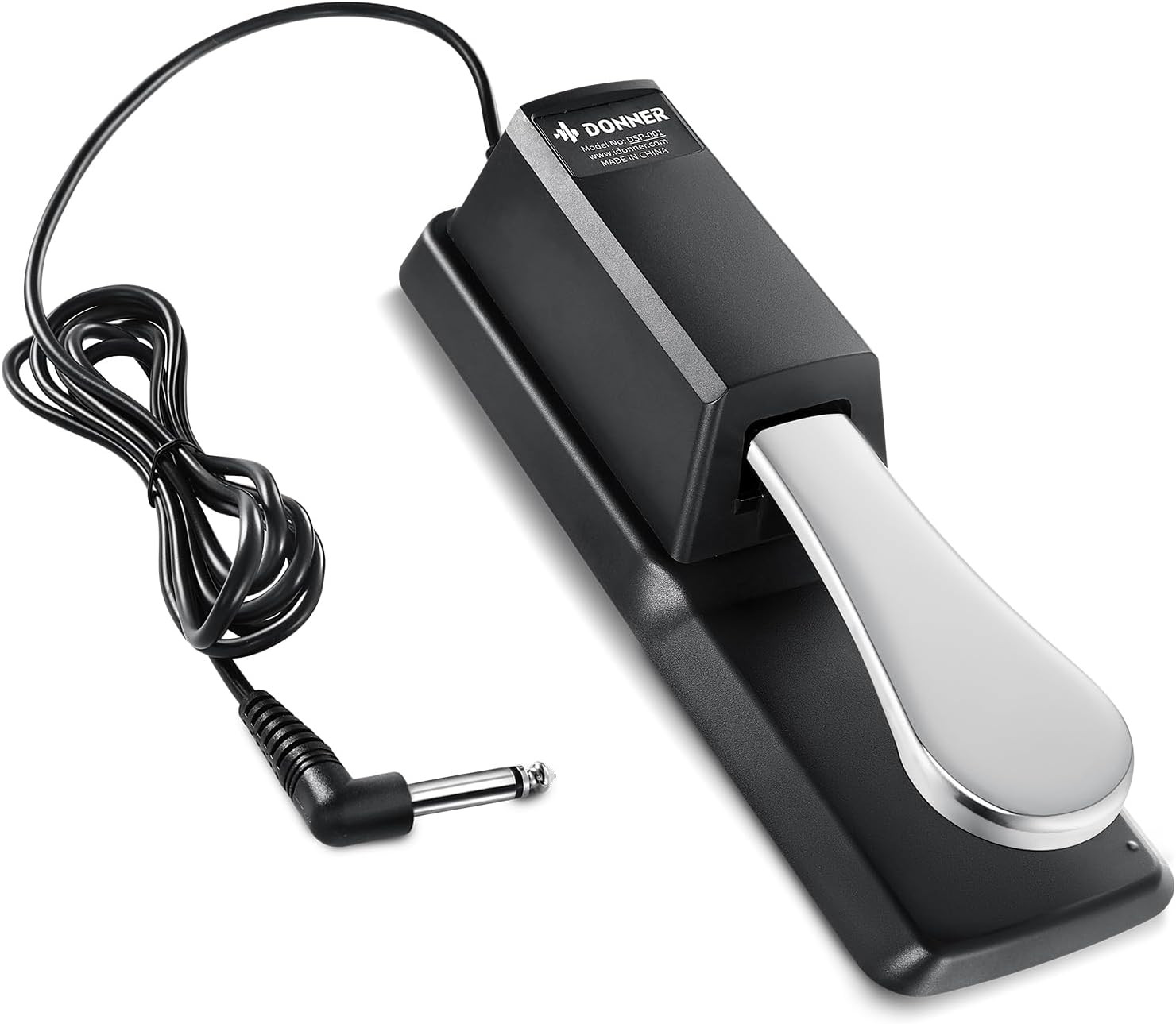Donner DSP-001 Universal Sustain Pedal with 14-inch jack and 16m cable