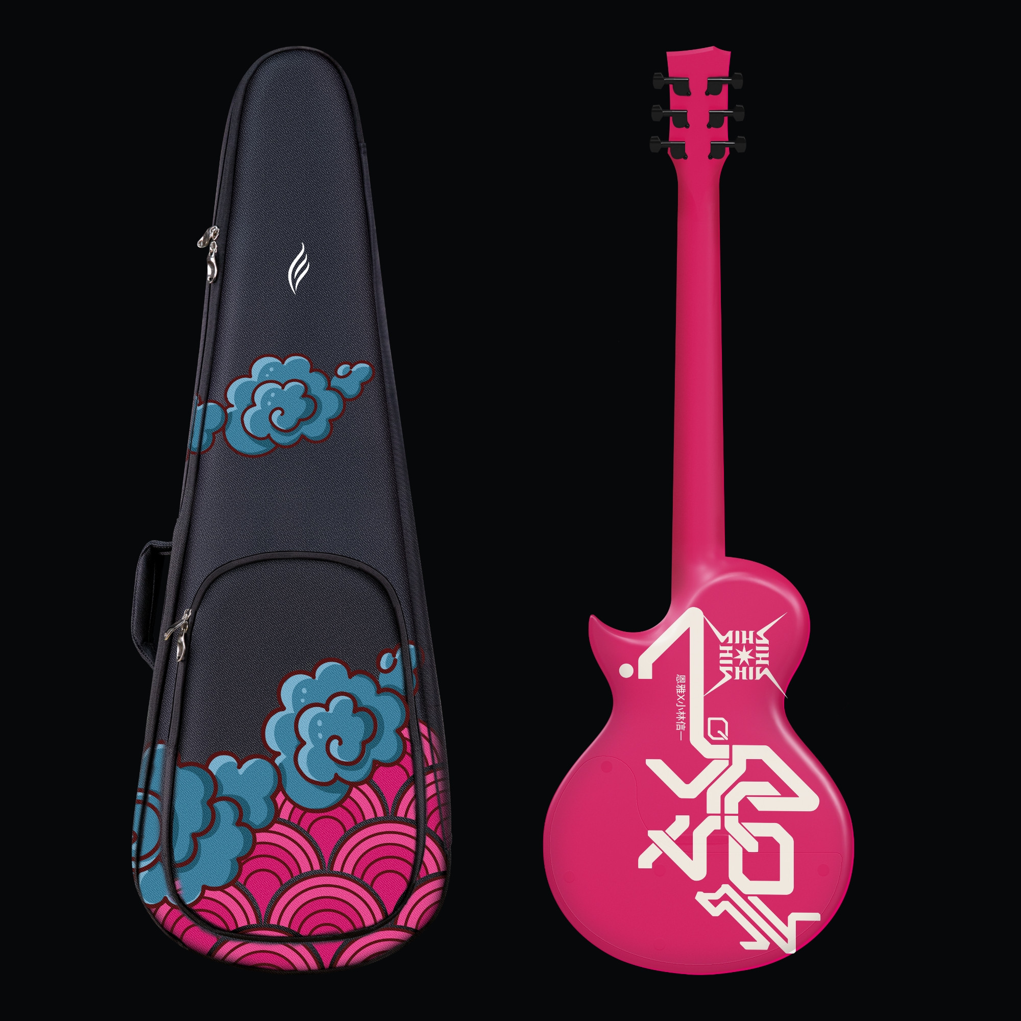 Enya Nova GO Sonic dragon shinichi kobayashi smart electric guitar exclusive thickened bag Type-C charging cable