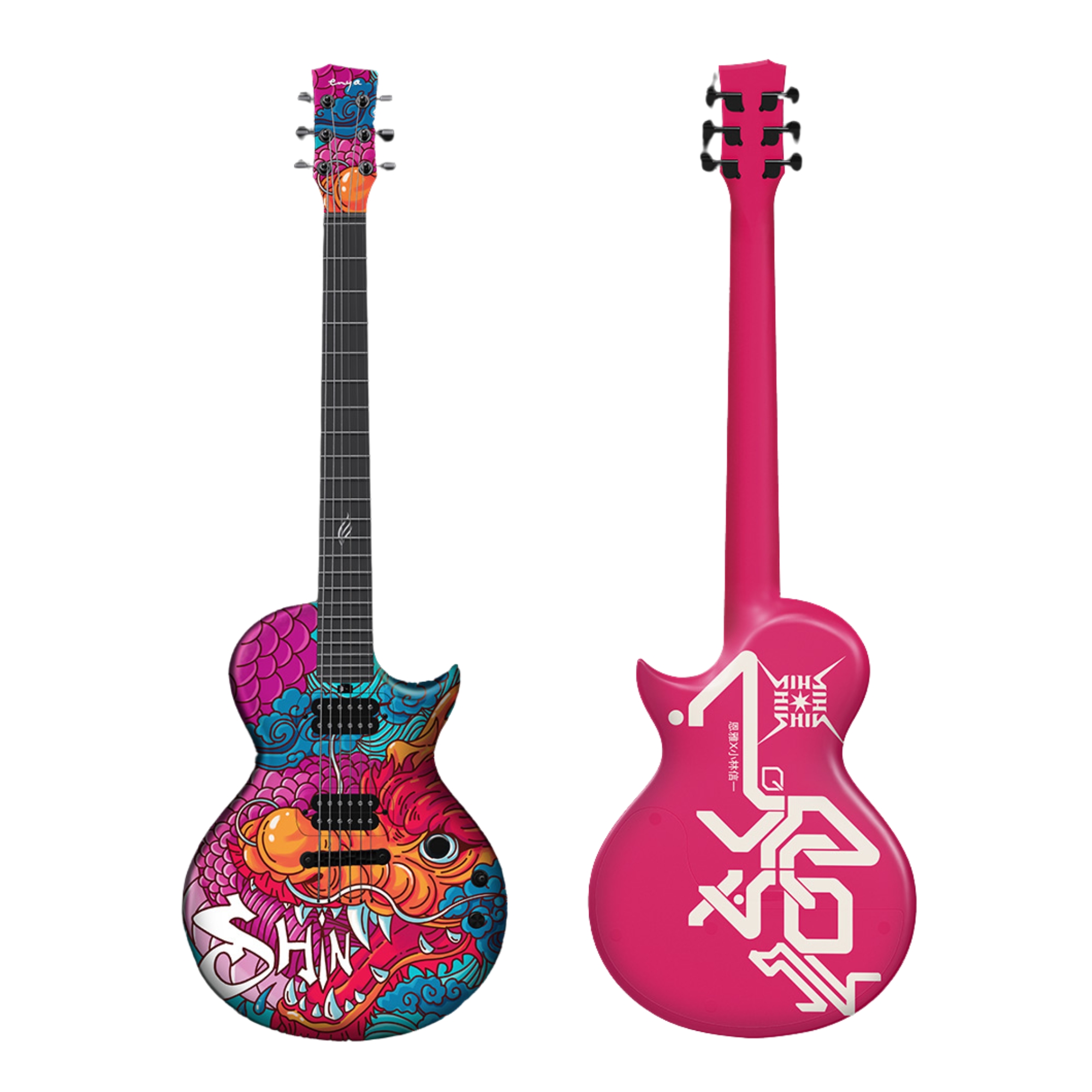 Enya Nova GO Sonic dragon shinichi kobayashi smart electric guitar exclusive thickened bag Type-C charging cable