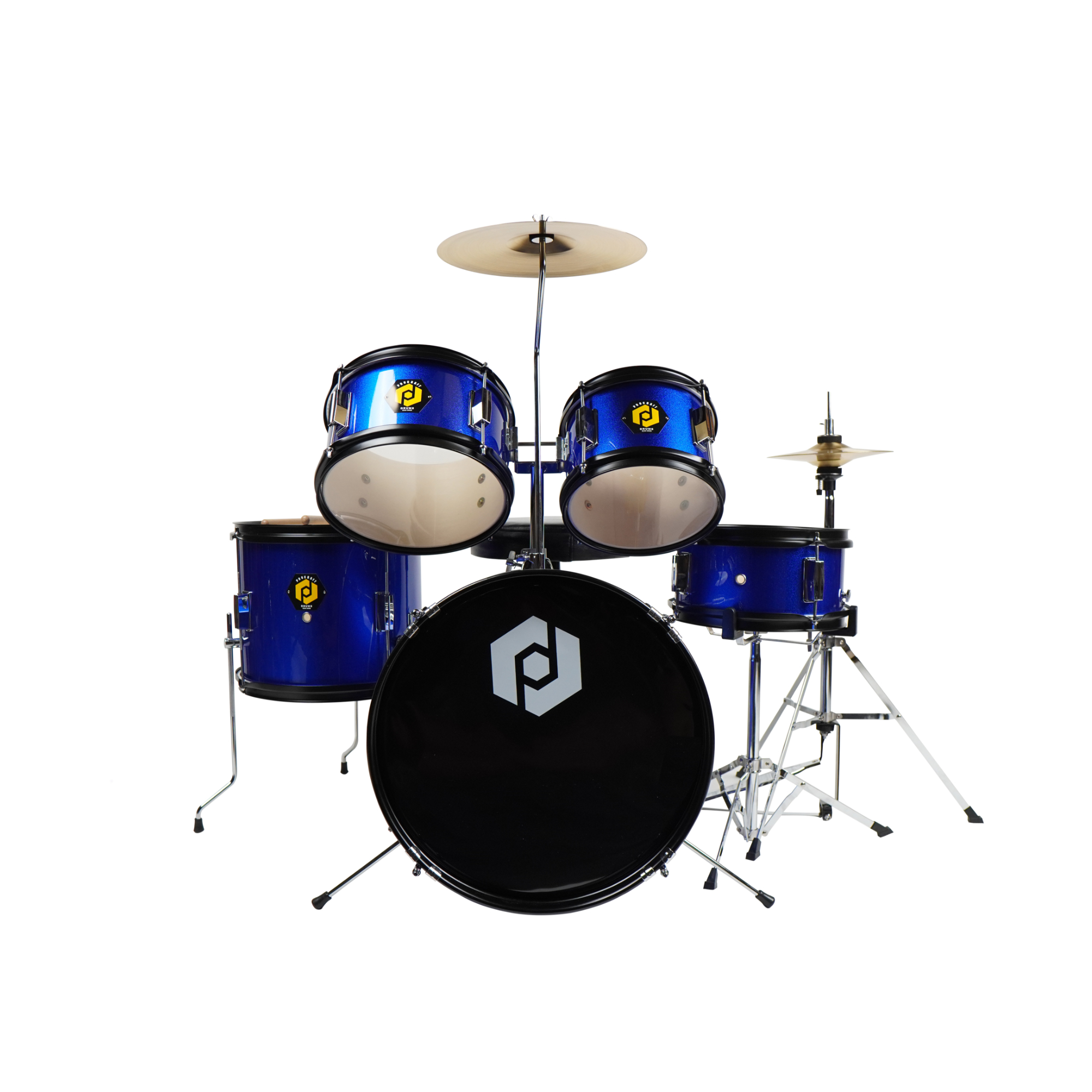Procraft Junior Drum kit PRJ 1046 Wine red