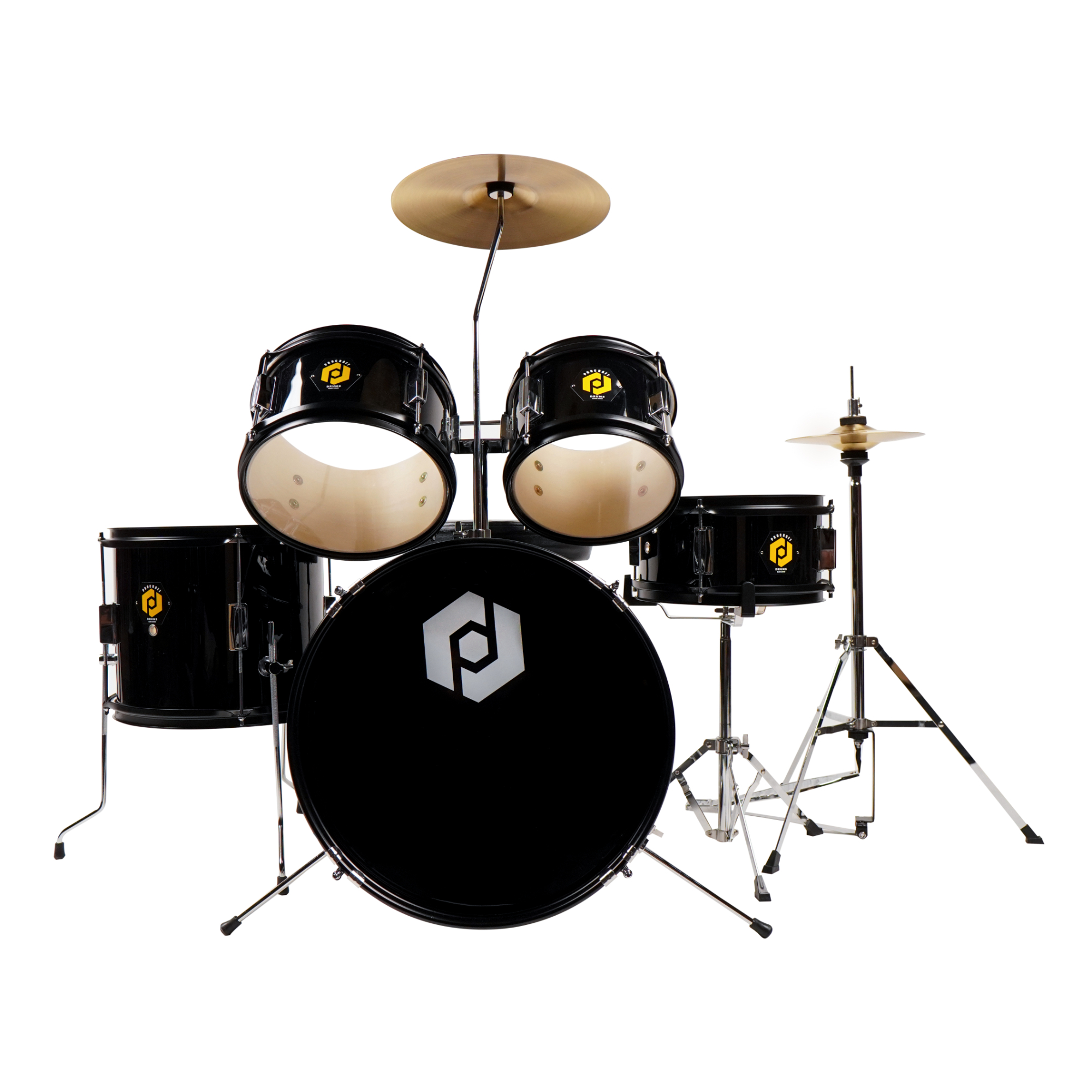 Procraft Junior Drum kit PRJ 1046 Wine red