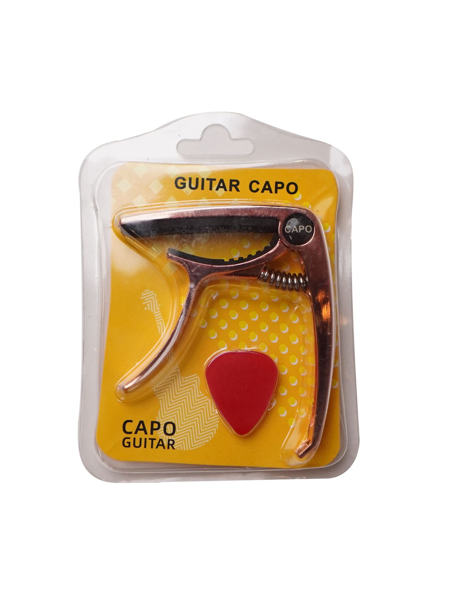Procraft GK05 Quick change guitar capo with plectrum and bridge pin remover