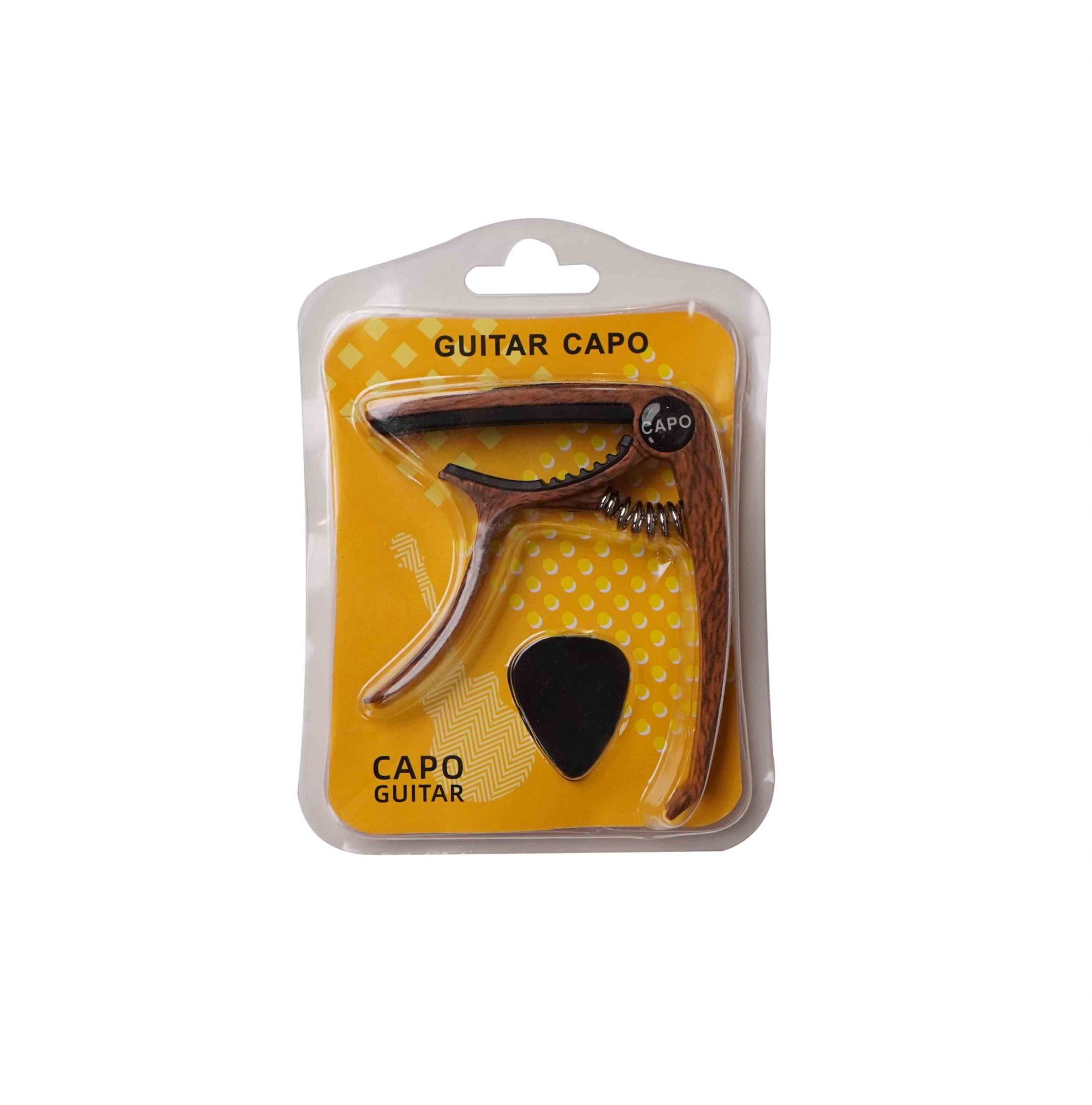 Procraft GK05 Quick change guitar capo with plectrum and bridge pin remover
