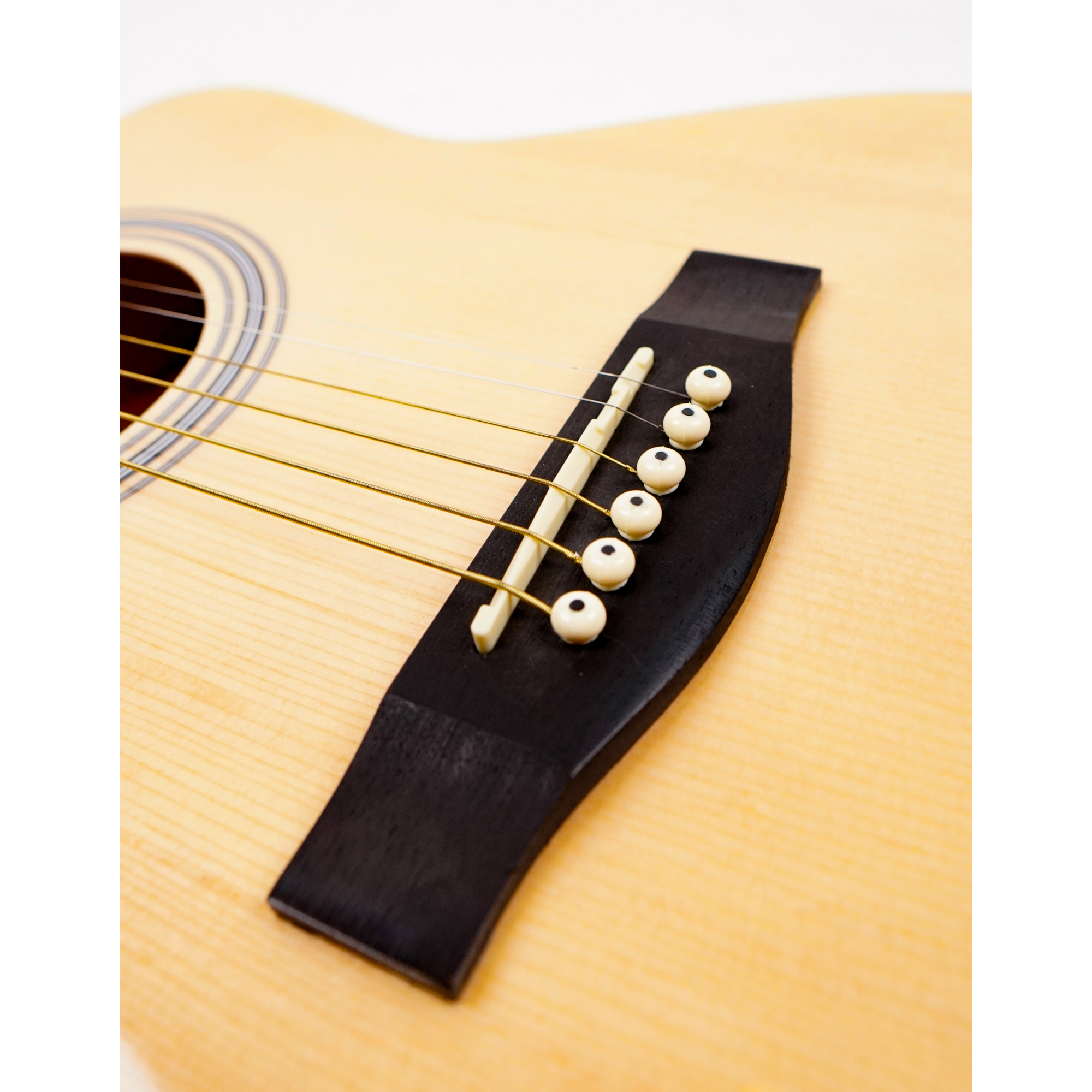 GC 39inch Gc39C Natural Glossy cutaway guitar