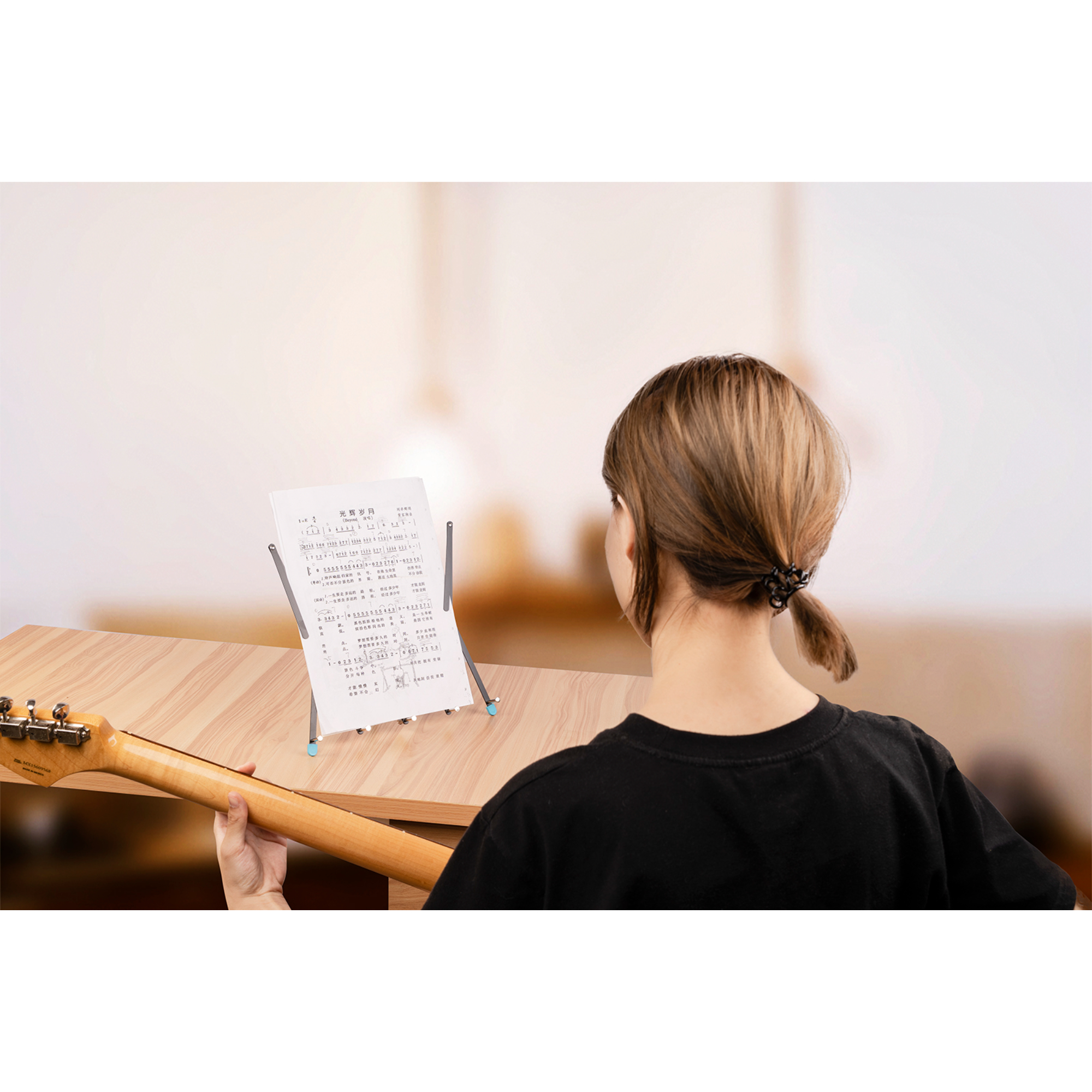 Guitto GSS02 portable desktop folding notationsheet music stand