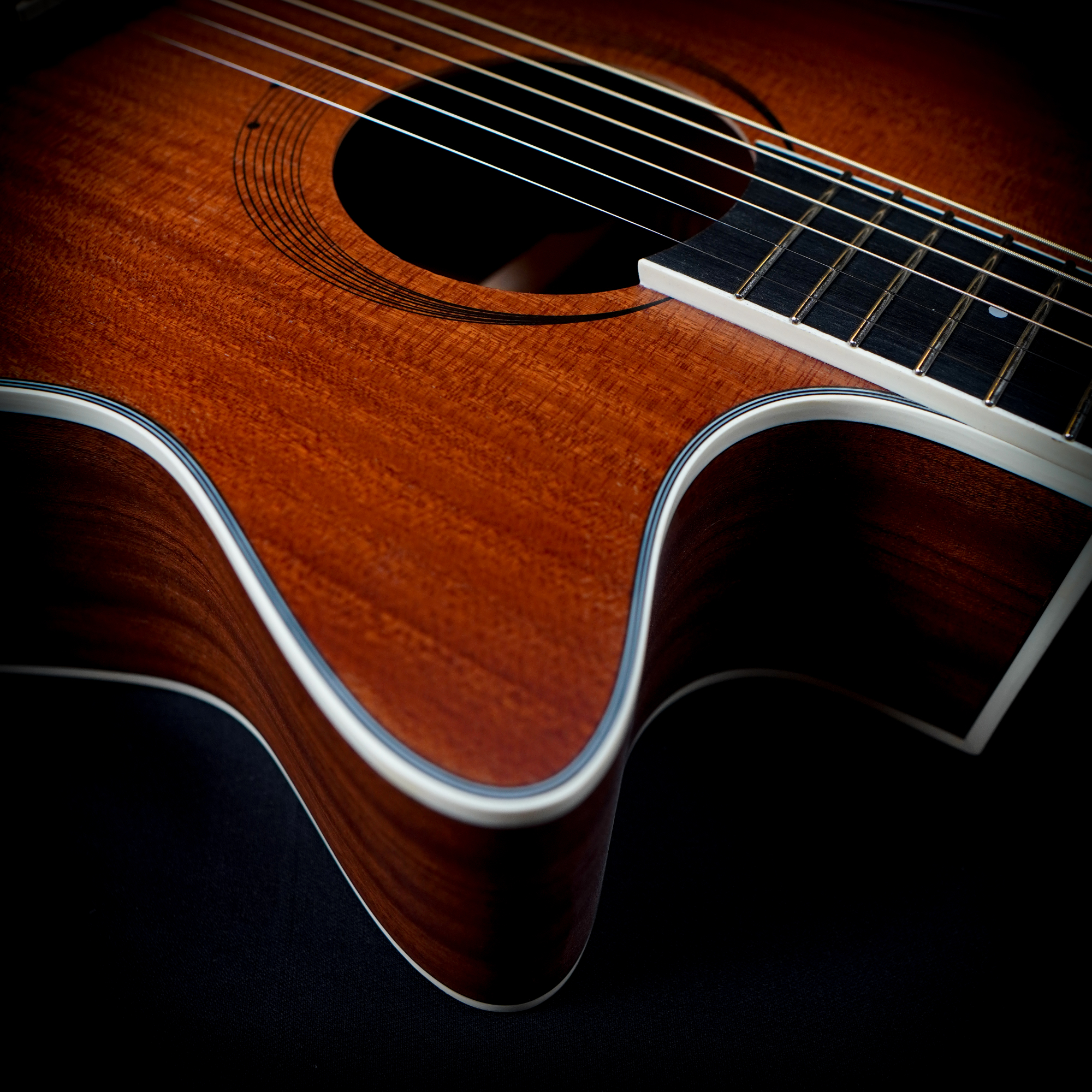 Strydom ST340C All sapele Acoustic guitar - Natural