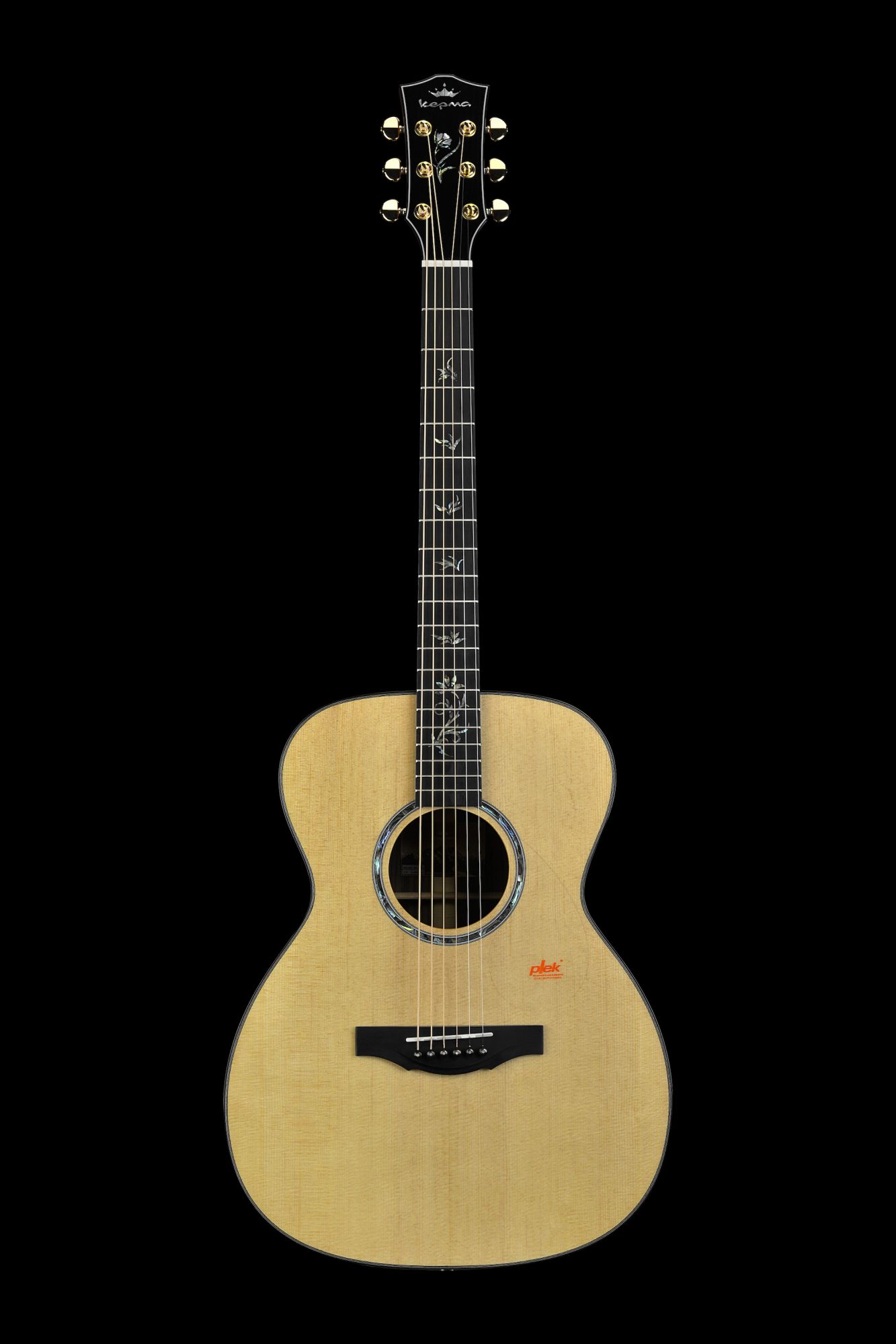 Kepma B1E OM shape All solid guitar with Lr Baggs Stage pro Anthem pick up