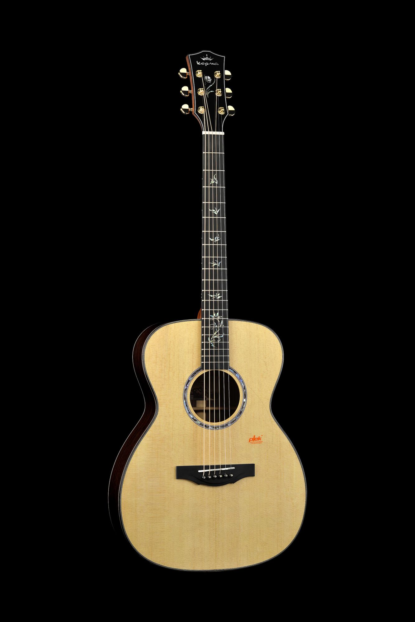 Kepma B1E OM shape All solid guitar with Lr Baggs Stage pro Anthem pick up