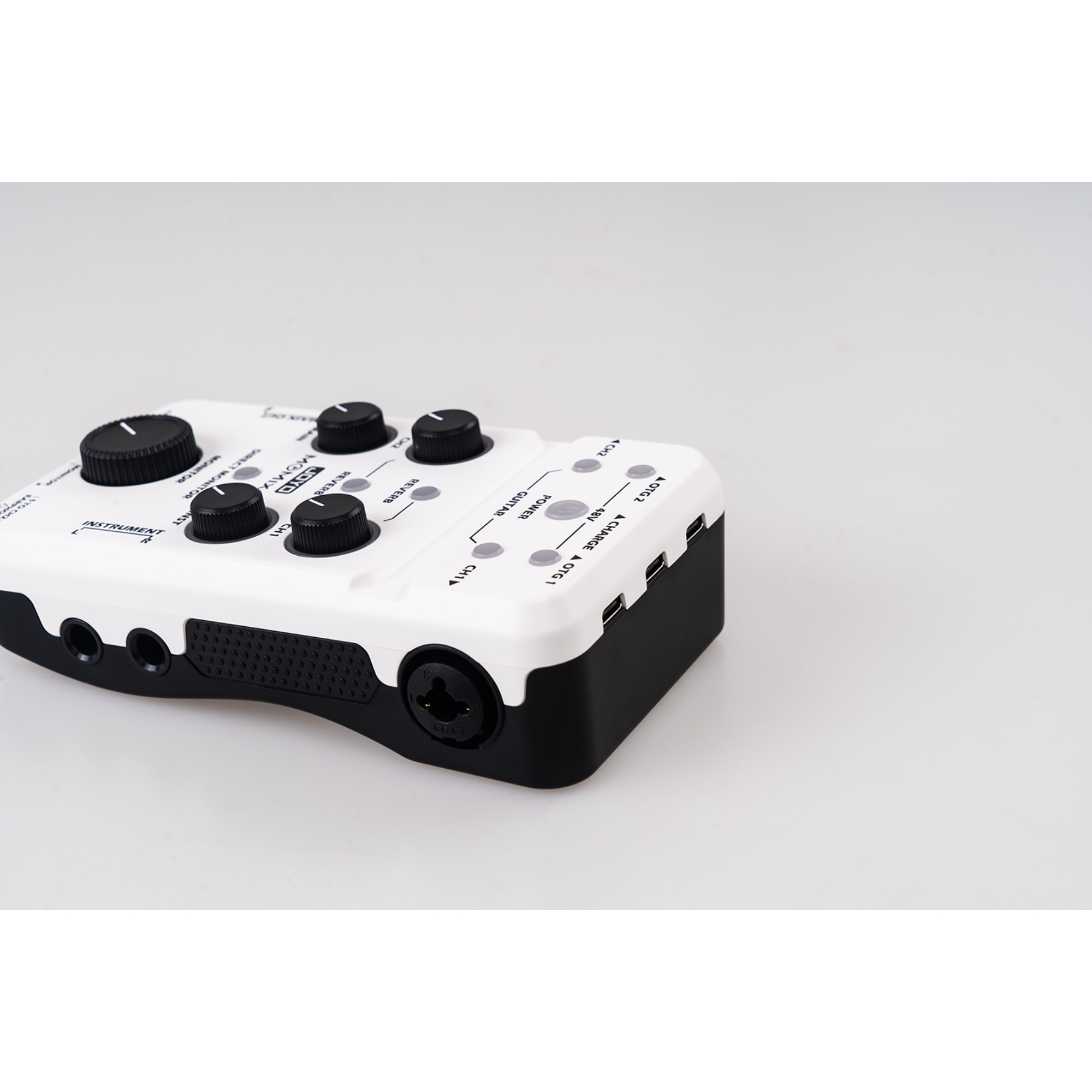 JOYO Audio Mixer USB Audio Interface Stereo XLR48V Phantom Power Mixer for Live Streaming Recording Podcasting Plug Play MOMIX PRO