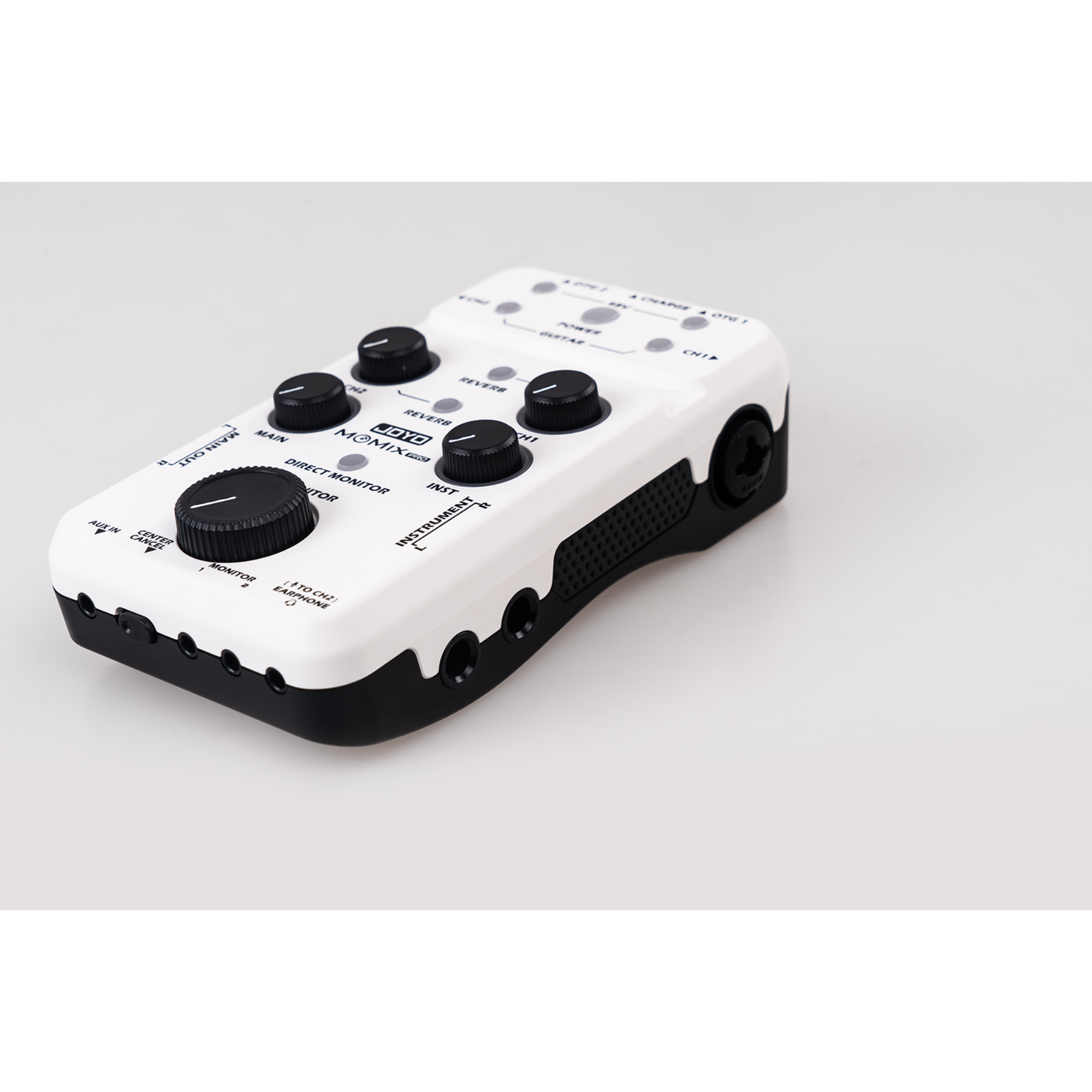 JOYO Audio Mixer USB Audio Interface Stereo XLR48V Phantom Power Mixer for Live Streaming Recording Podcasting Plug Play MOMIX PRO