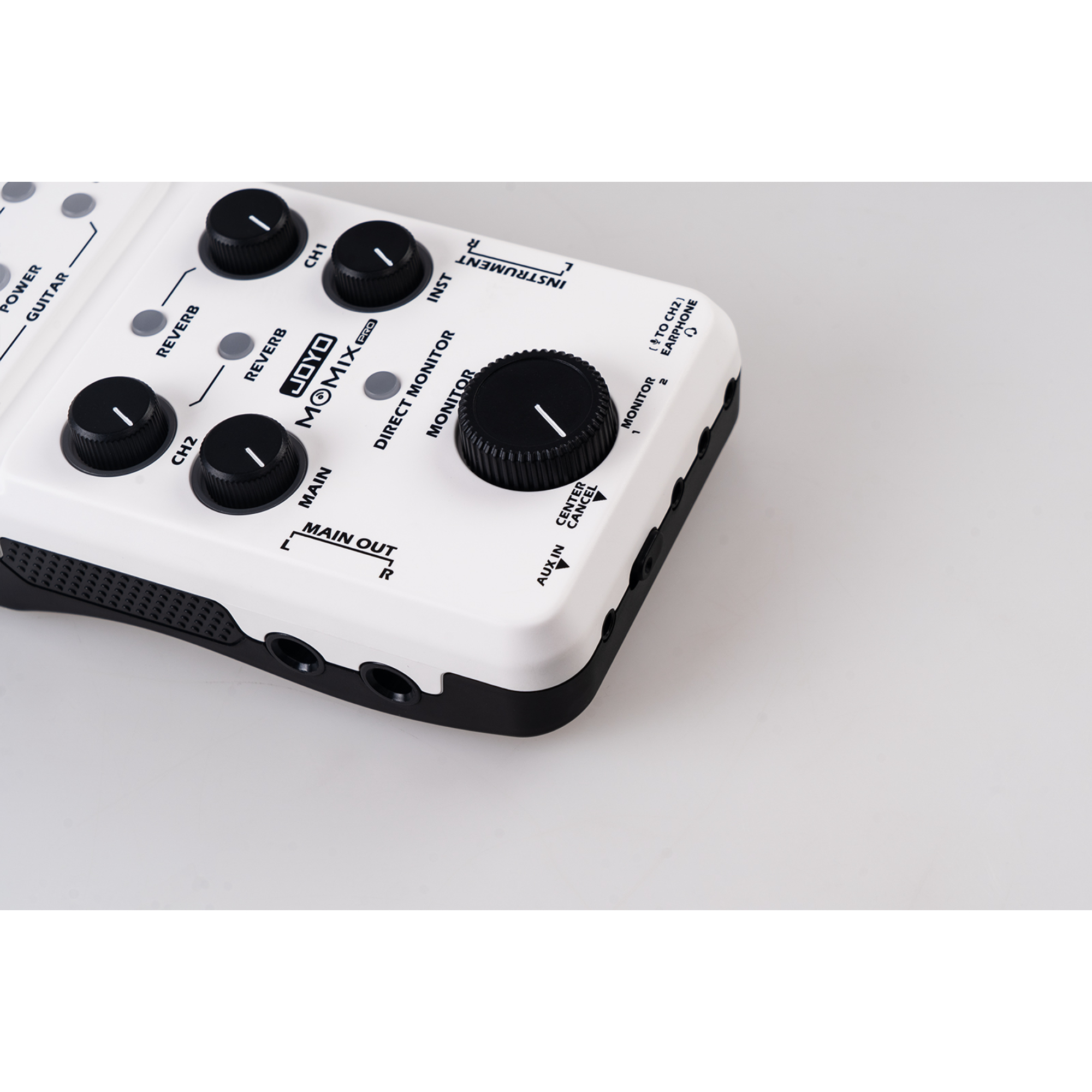 JOYO Audio Mixer USB Audio Interface Stereo XLR48V Phantom Power Mixer for Live Streaming Recording Podcasting Plug Play MOMIX PRO