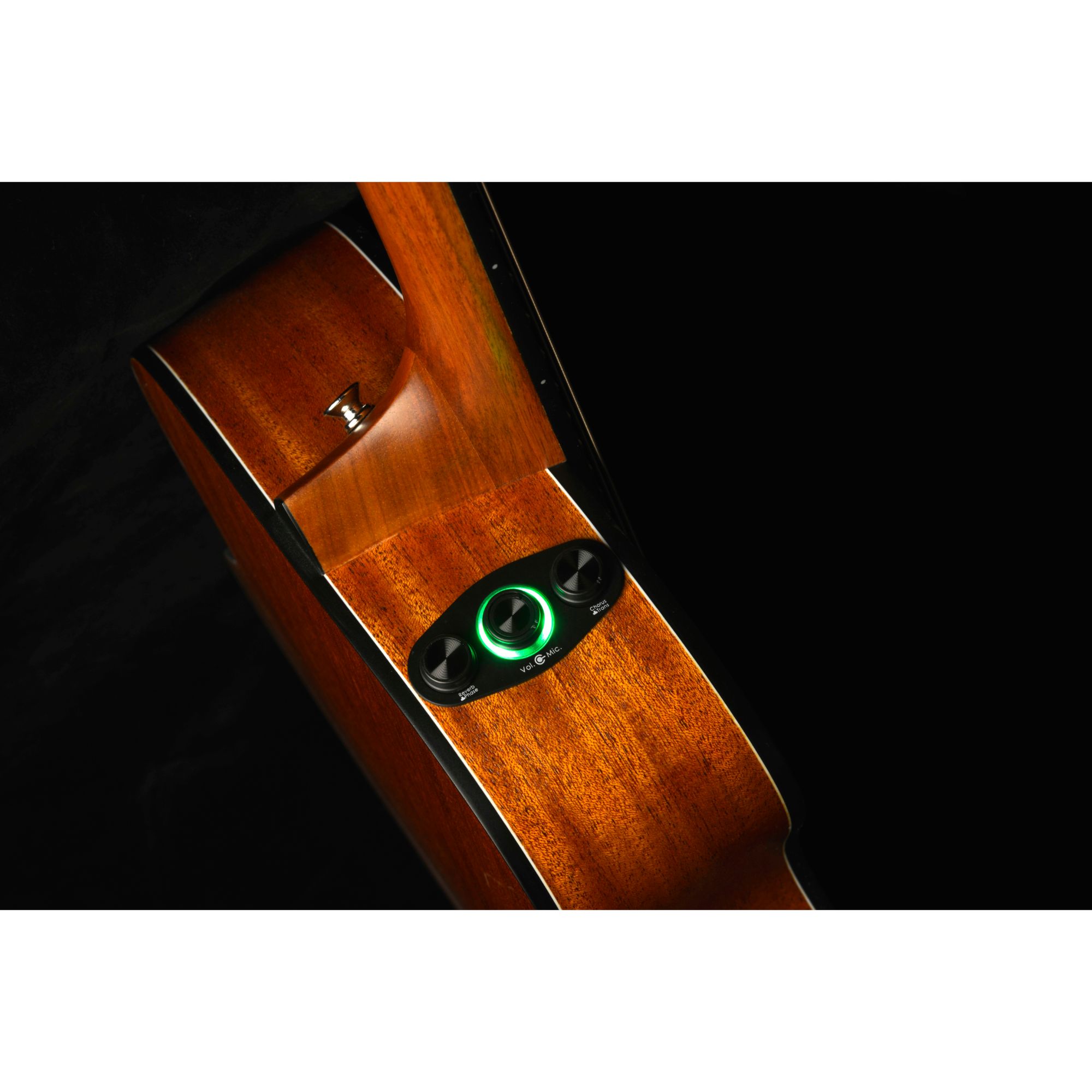 Kepma FS 36E - PARLOR SIZE TRAVEL GUITAR SOLID TOP TRANSACOUSTIC