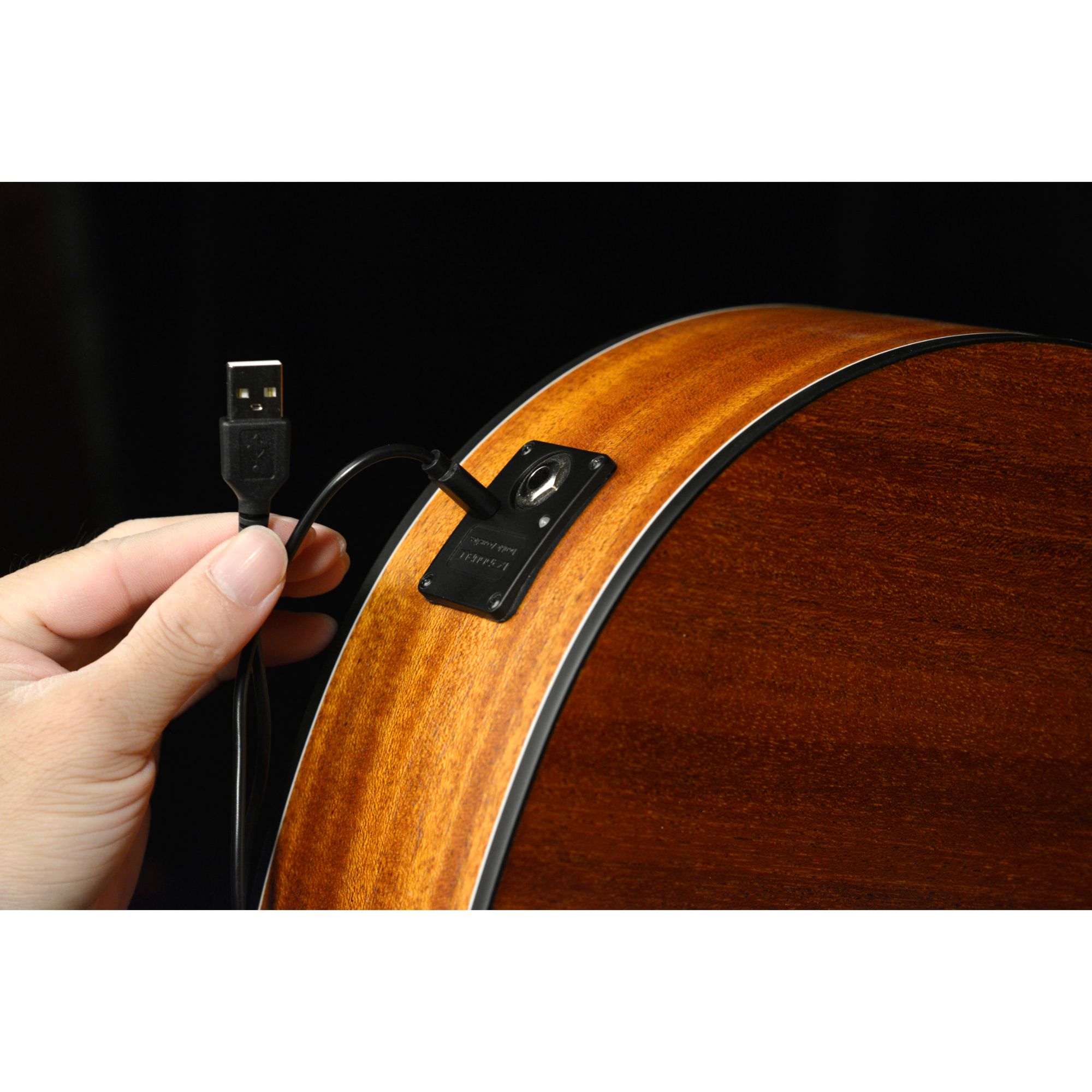 Kepma FS 36E - PARLOR SIZE TRAVEL GUITAR SOLID TOP TRANSACOUSTIC