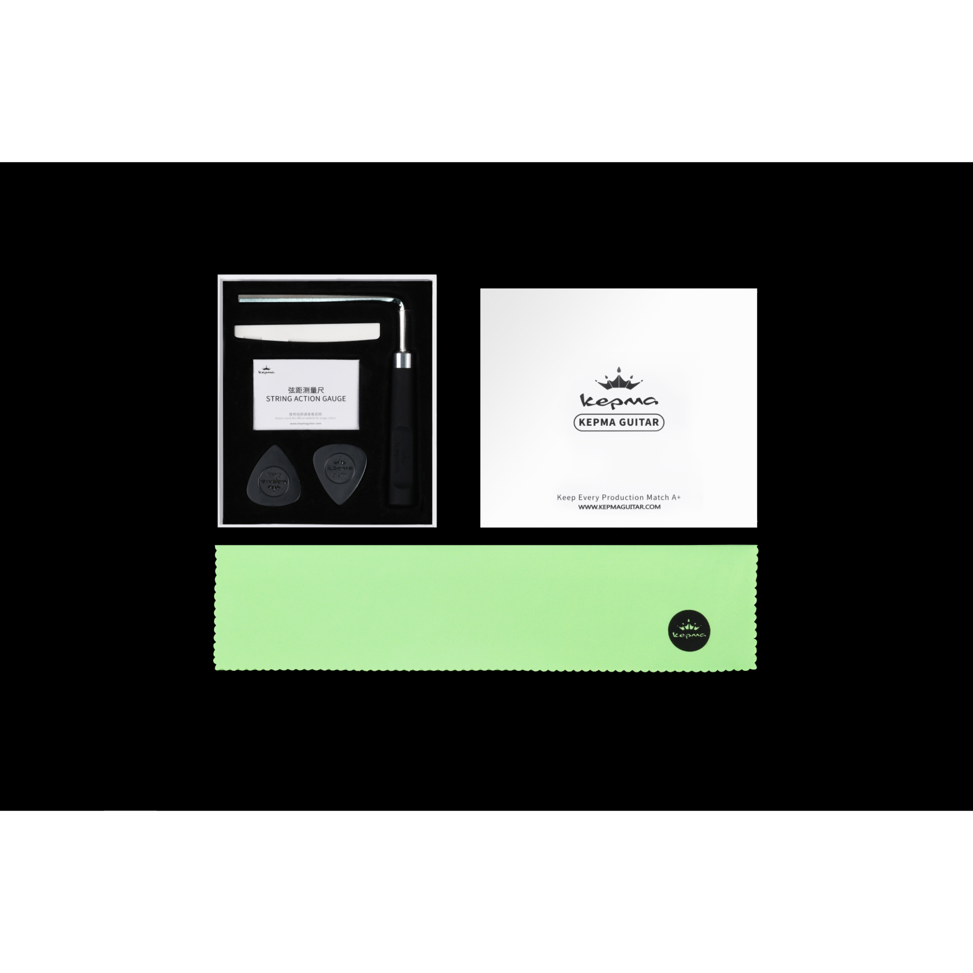 Kepma FC Mini SR Elite Series 36 inch Solid Top Cutaway Travel Acoustic Guitar - Natural Rosewood