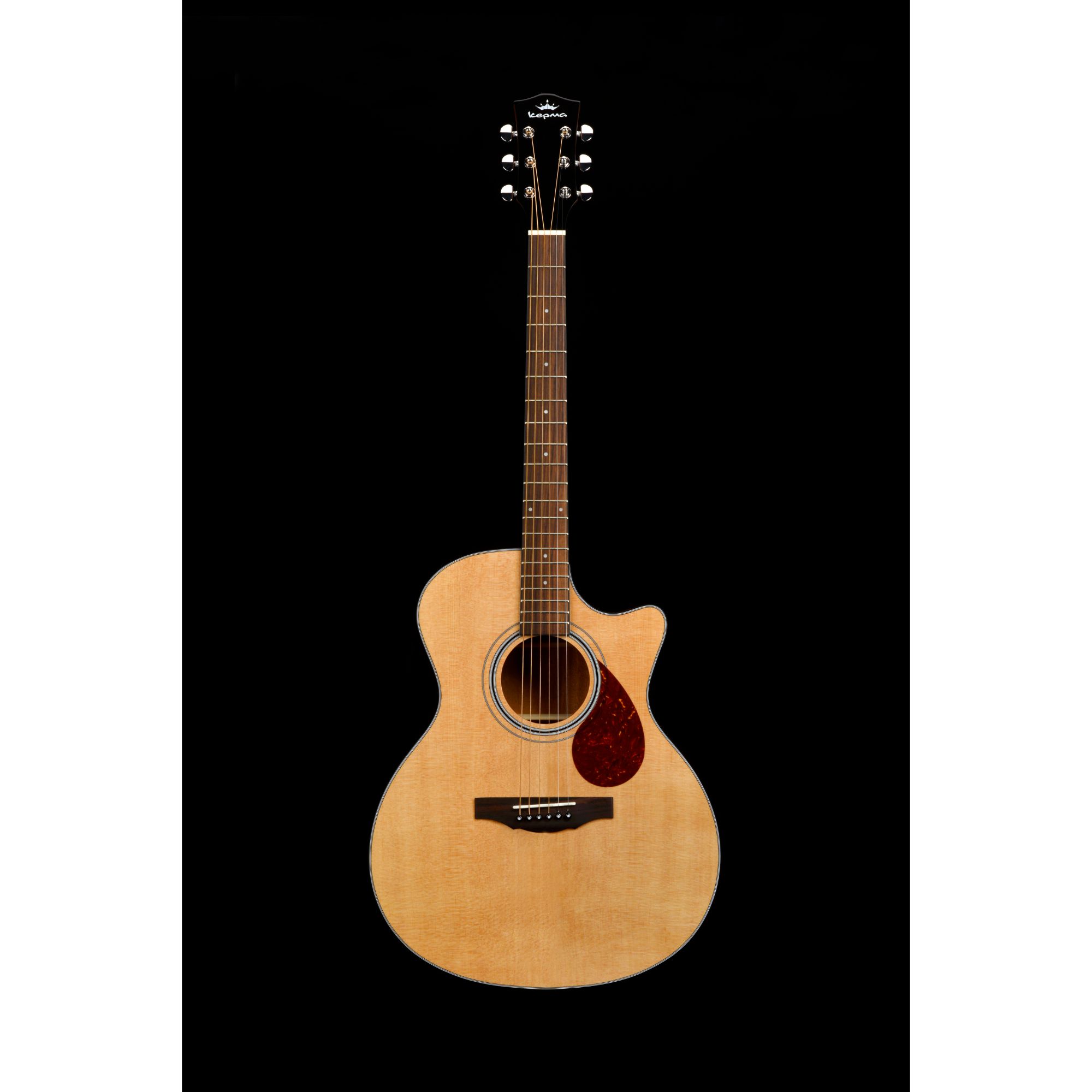 Kepma F0 GA Solid Top Acoustic Guitar- Natural