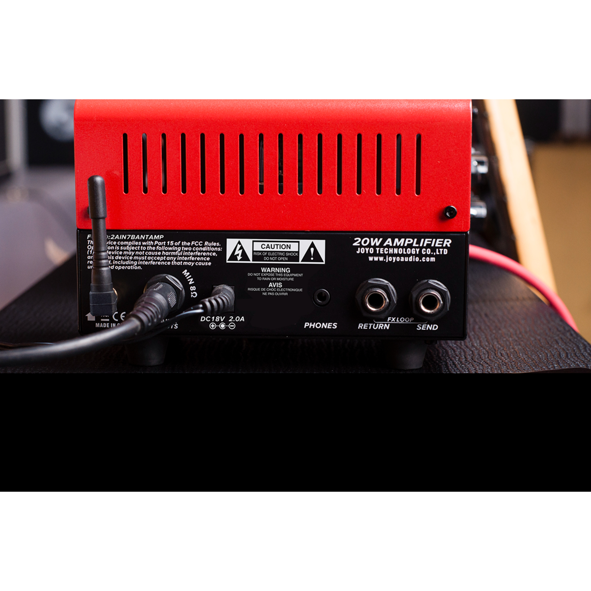 JOYO JACKMAN Amplifier 20 Watt Hybrid Mini Tube Head Bluetooth BanTamp Series