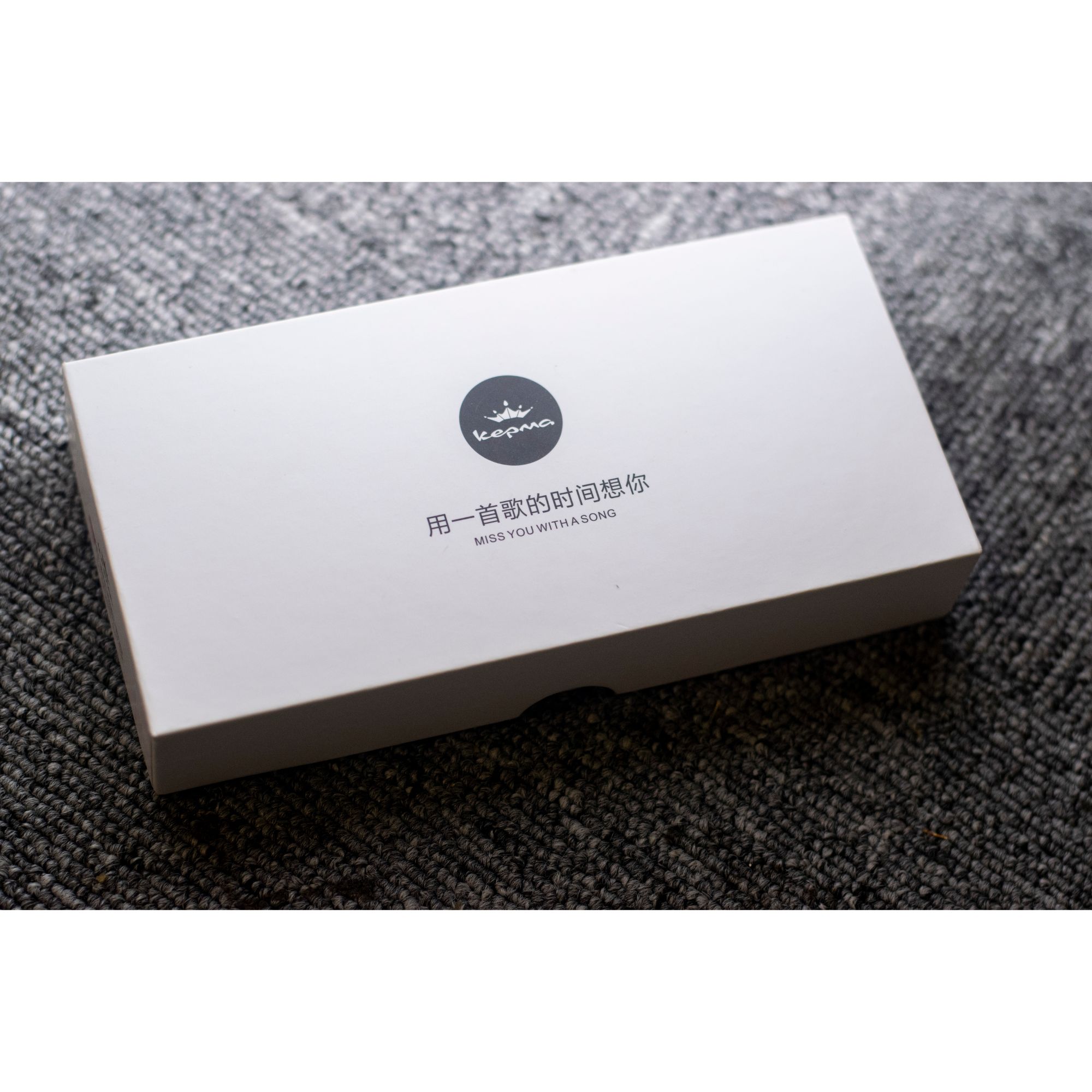 Kepma welcome kit Micro fibre cloth allen key kepma plectrums ebony bridge pins