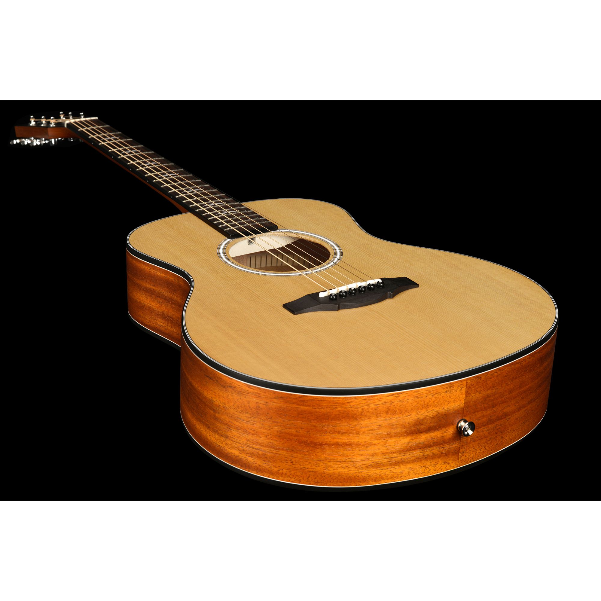 Kepma FS 36E - PARLOR SIZE TRAVEL GUITAR SOLID TOP TRANSACOUSTIC