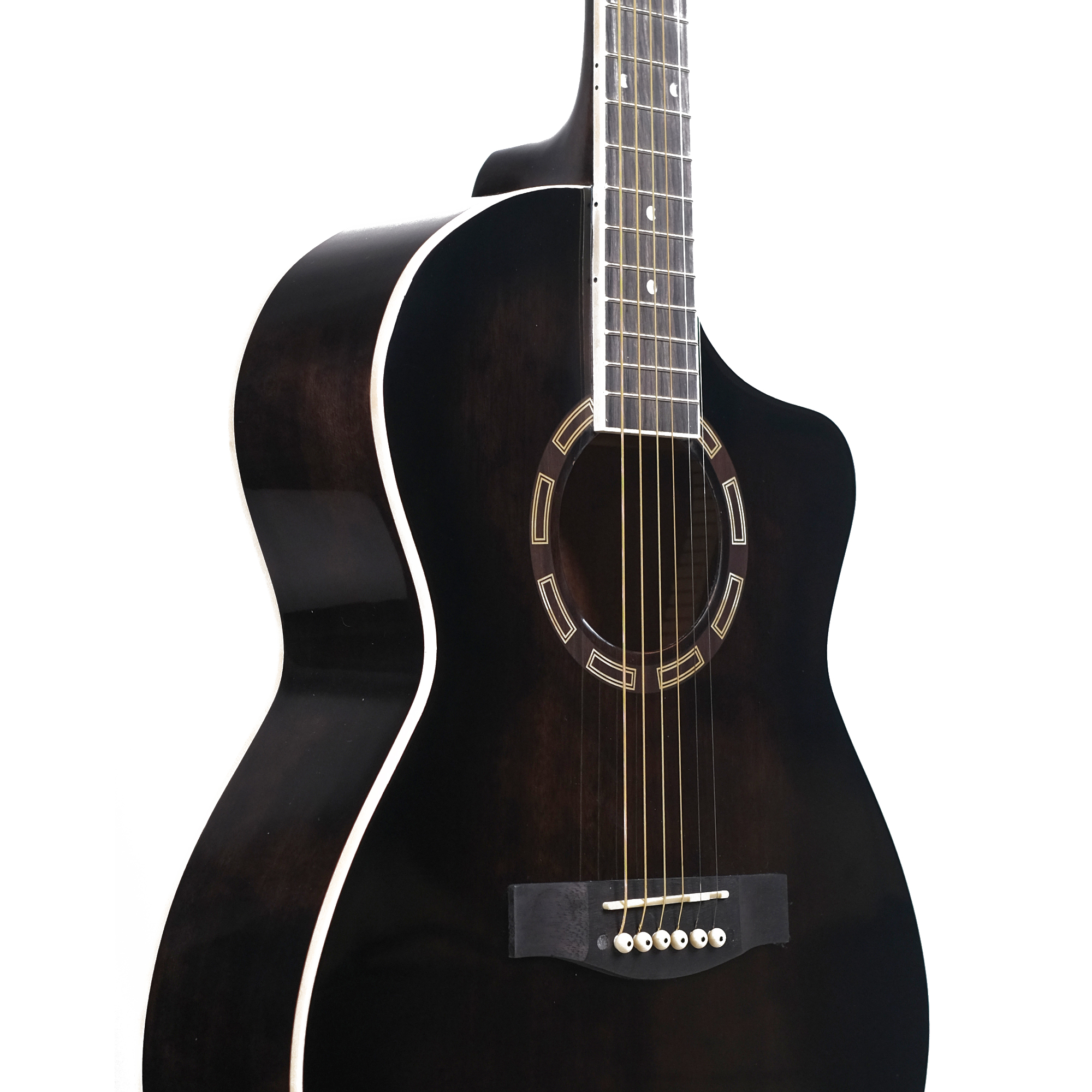 Richtone B139C OAK glossy JF style cutaway Acoustic guitar