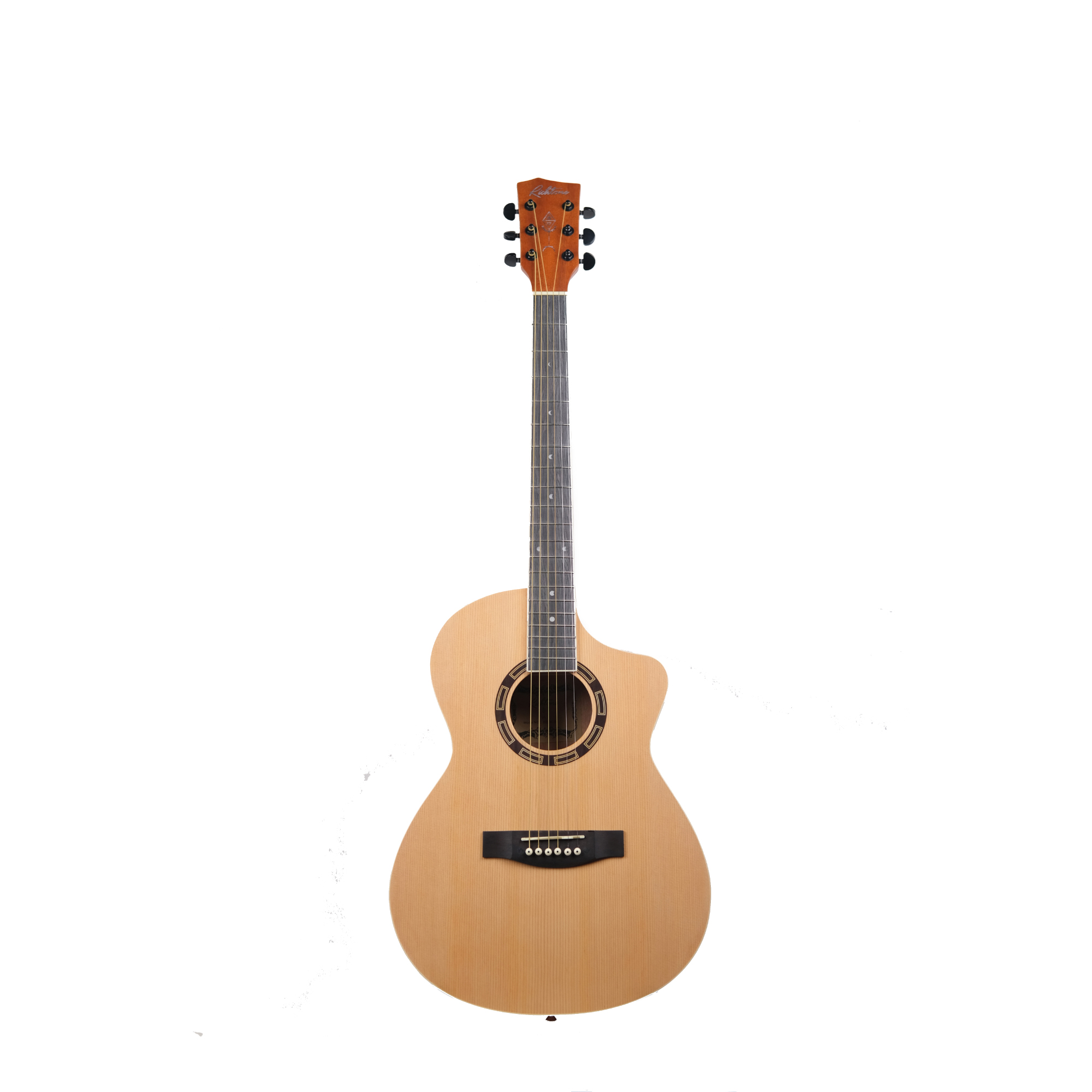 Richtone B239C Natural glossy JF style cutaway Acoustic guitar