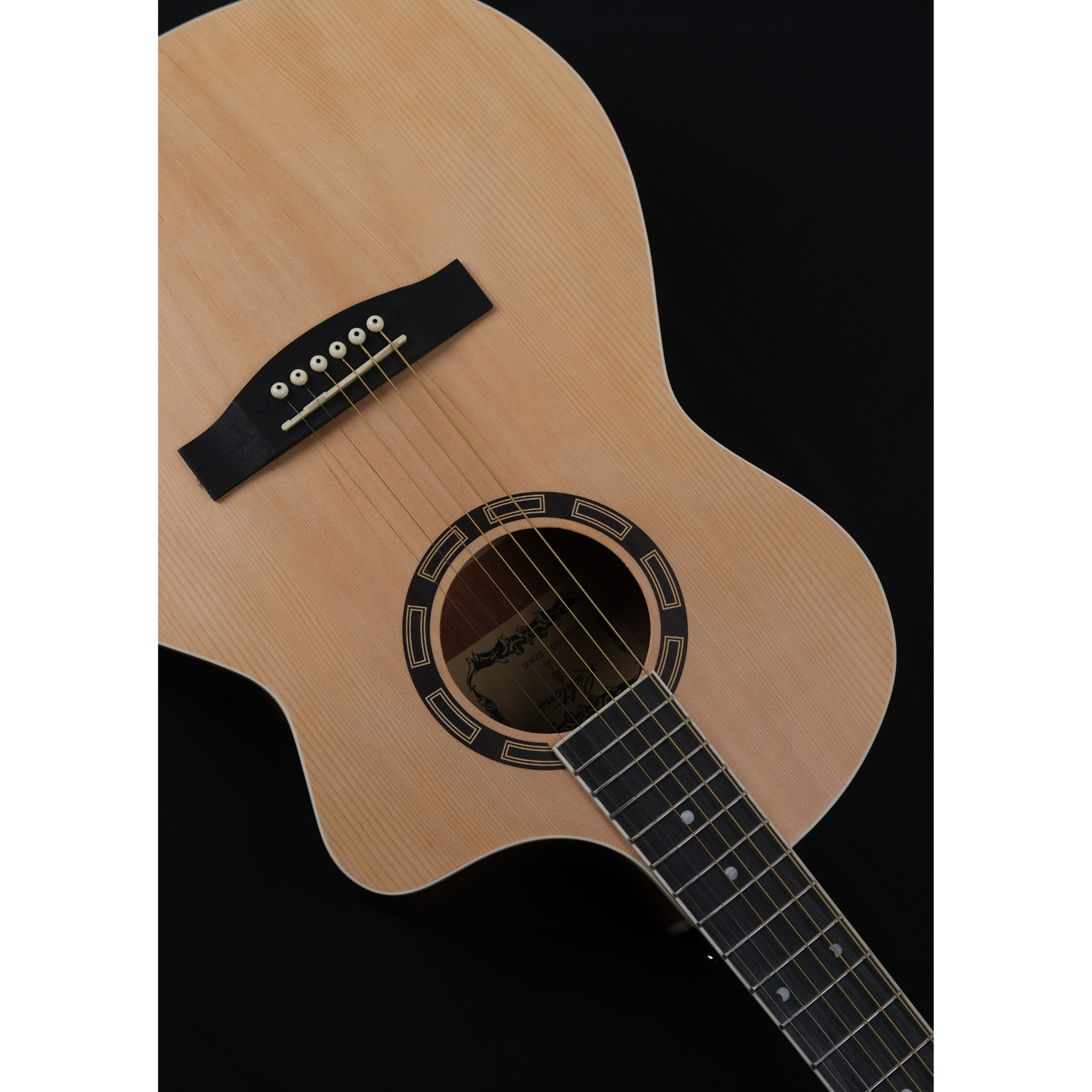 Richtone B239C Natural Matt JF style cutaway Acoustic guitar