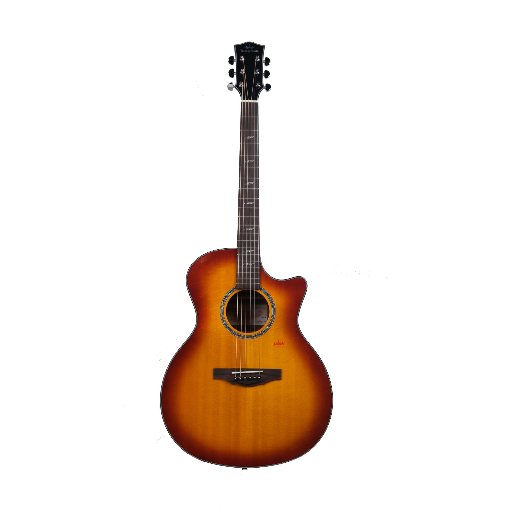 Kepma F2S GA Acoustic Guitar Sunburst Glossy