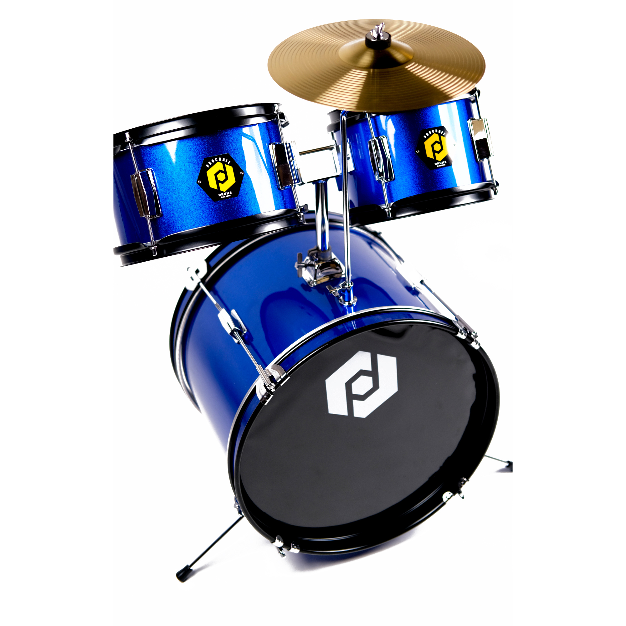 Procraft Junior Drum kit PRJ 1046 Wine red