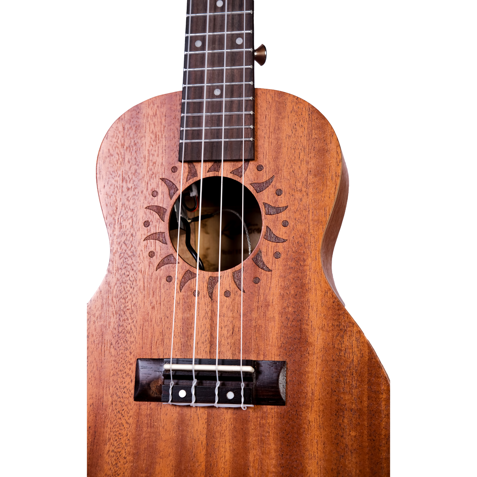 Richtone RT24AE CELTIC EQ Ukulele - Mahogany