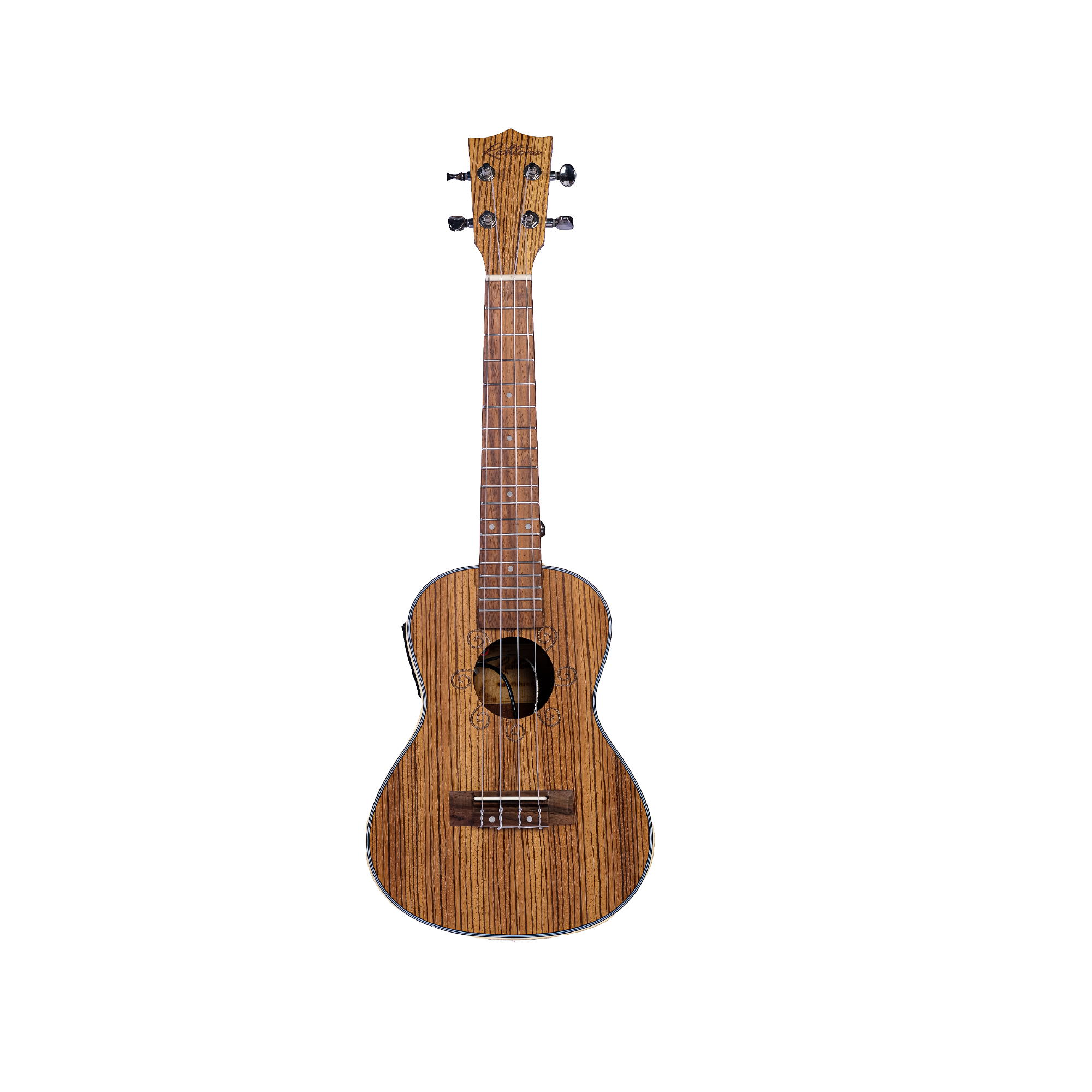 Richtone RT24 Z-LINE EQ Ukulele - Zebrawood