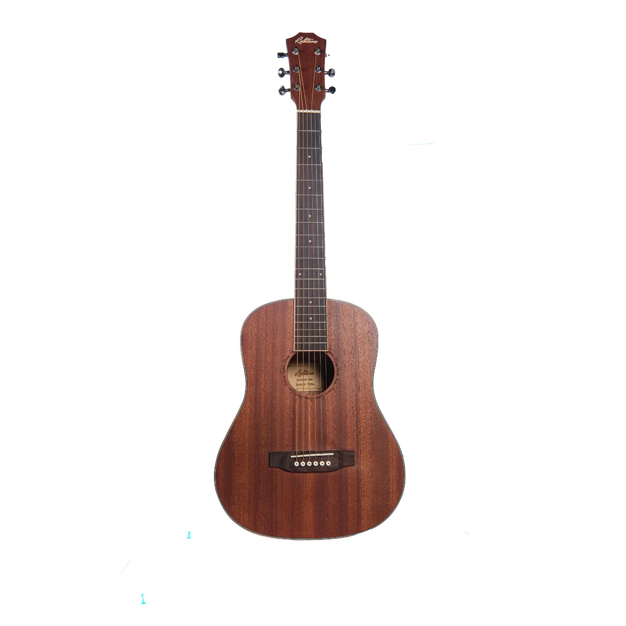 Richtone RT MT BG2 34 inch Travel Acoustic Guitar - Mahogany