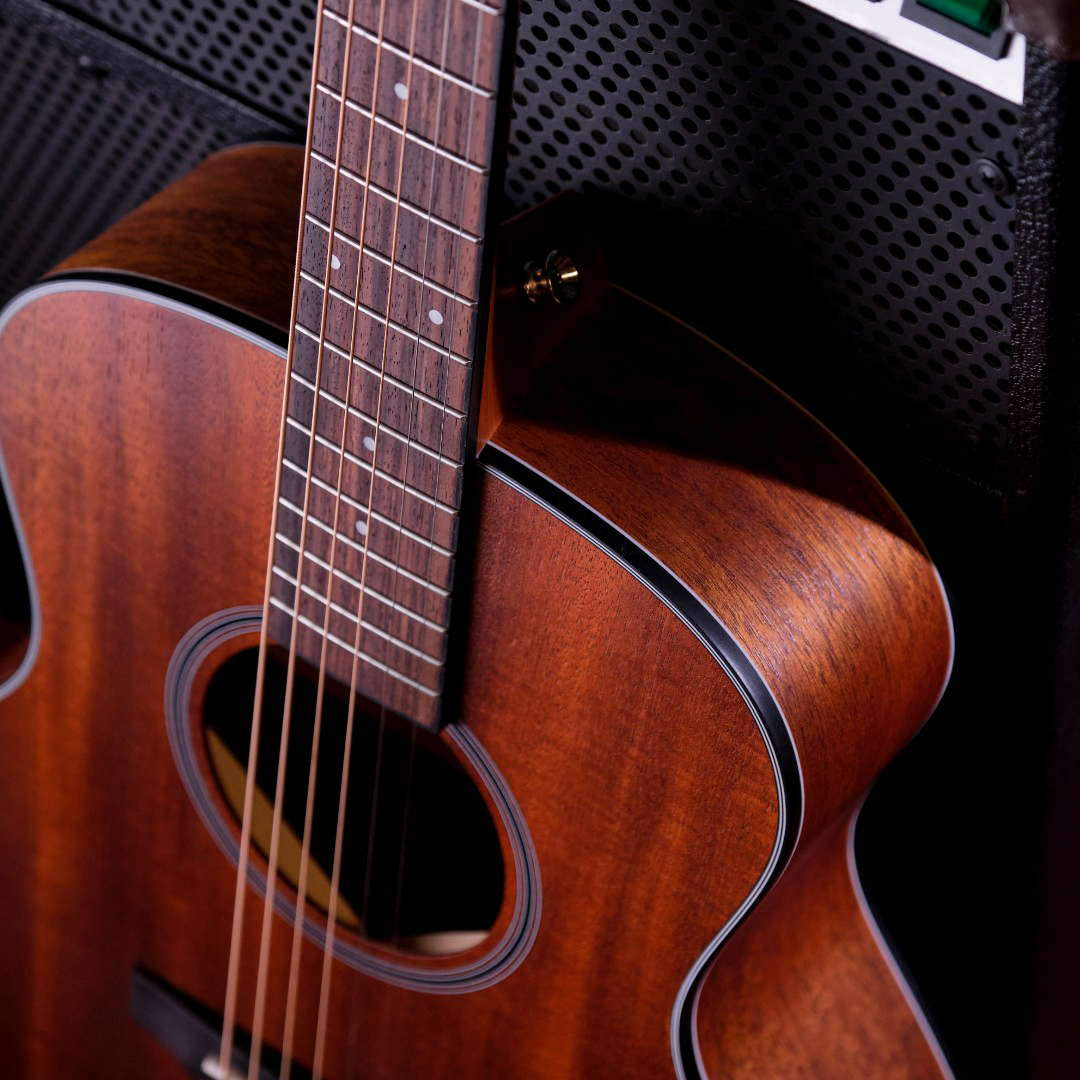 KEPMA ES36 Travel Acoustic Guitar- All Mahogany