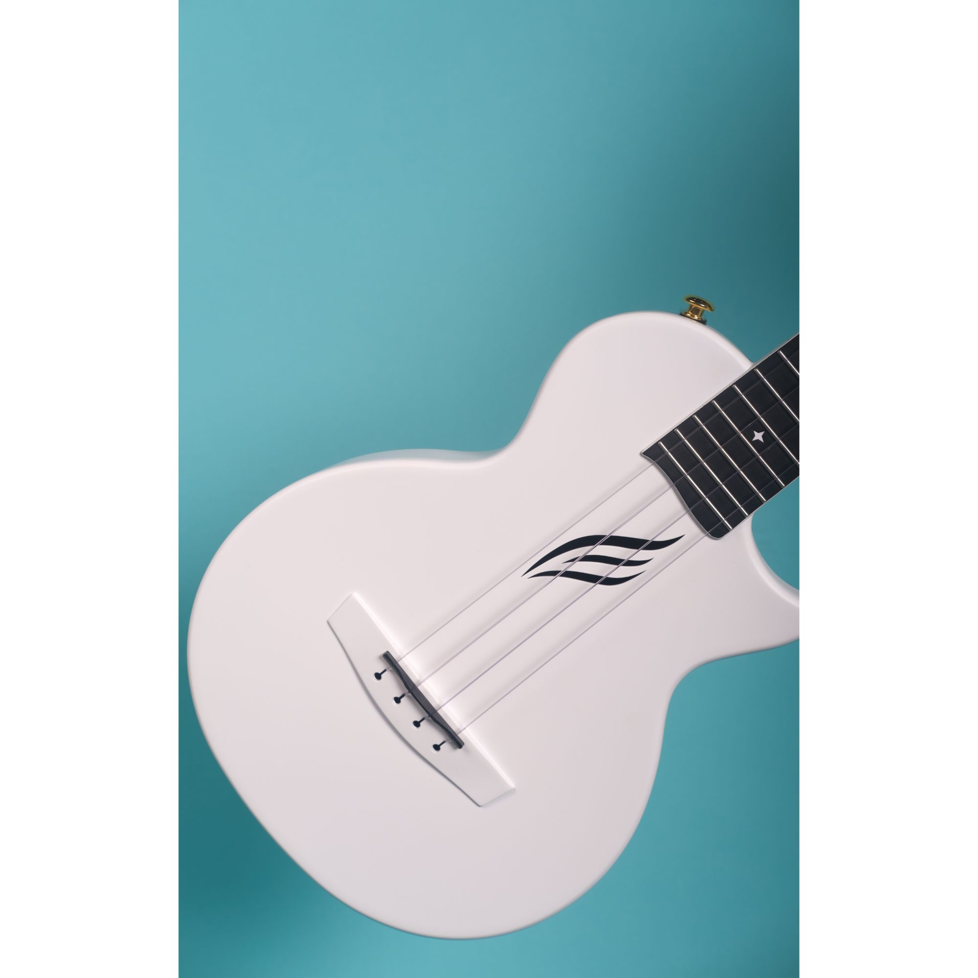 Enya Tenor Nova U PRO Carbon Fiber Travel Ukulele- White