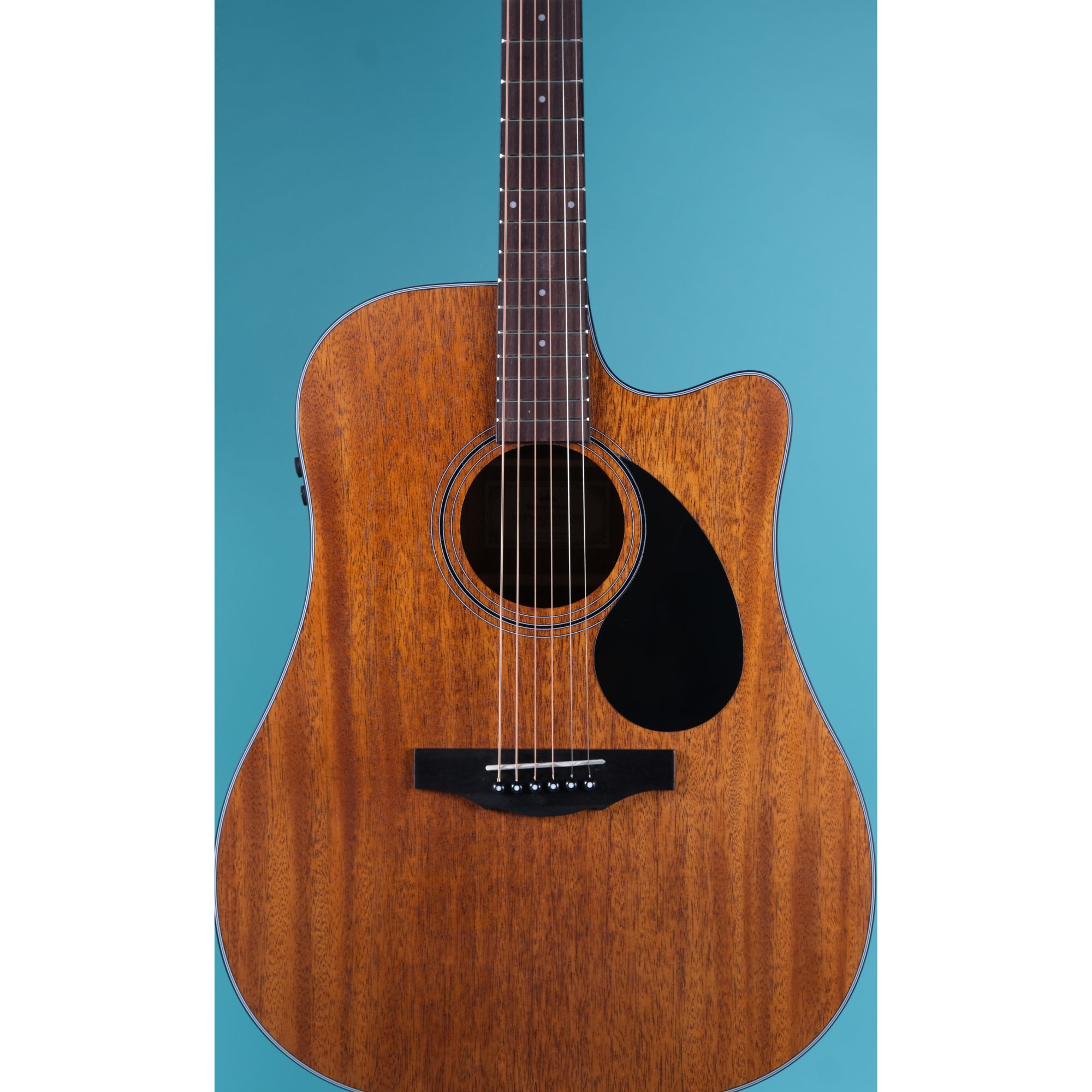 Kepma EDC-E TRANS K10 Semi - Acoustic Guitar - All Mahogany Matt