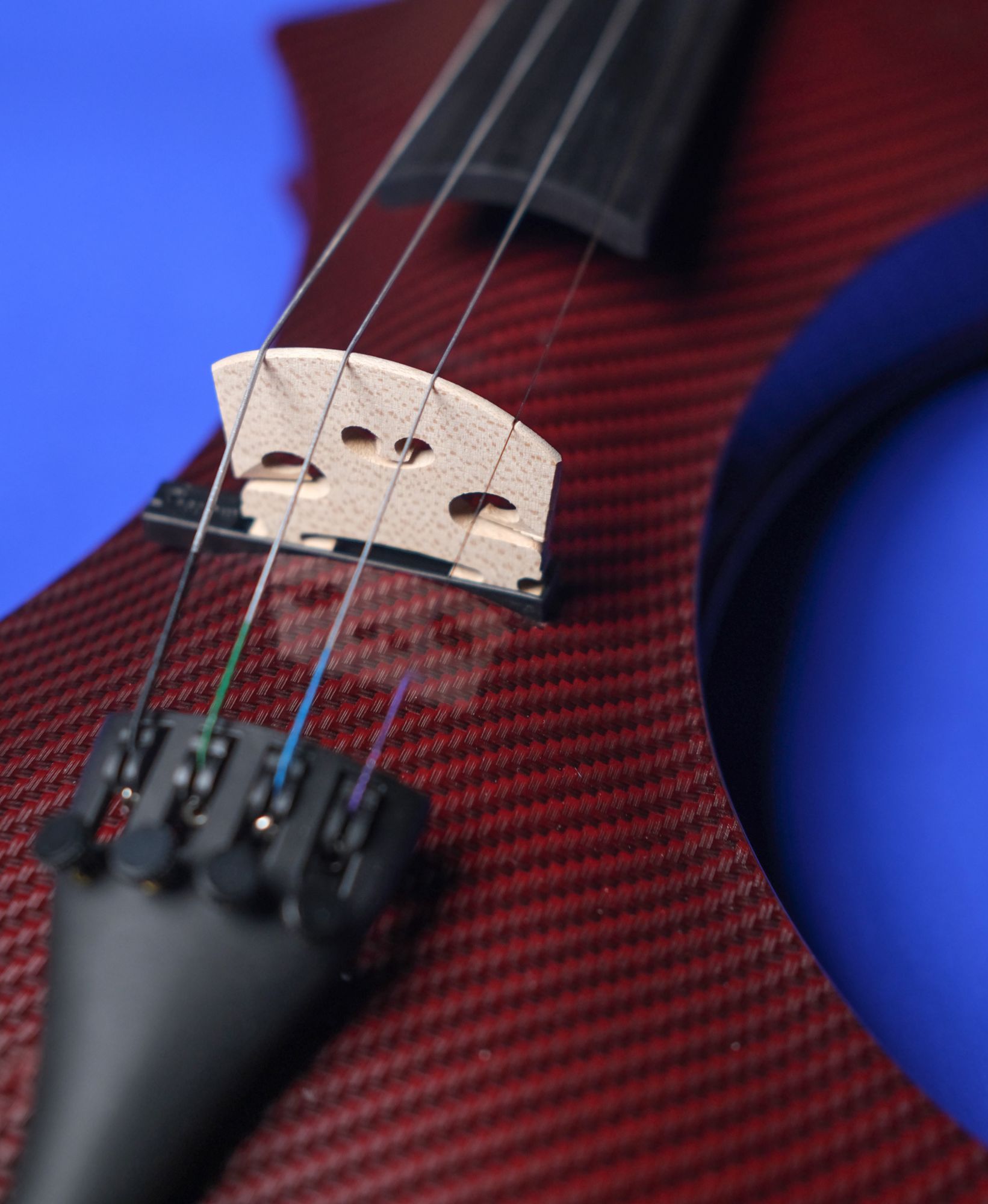 Strydom Electric Violin CTDS Wine red