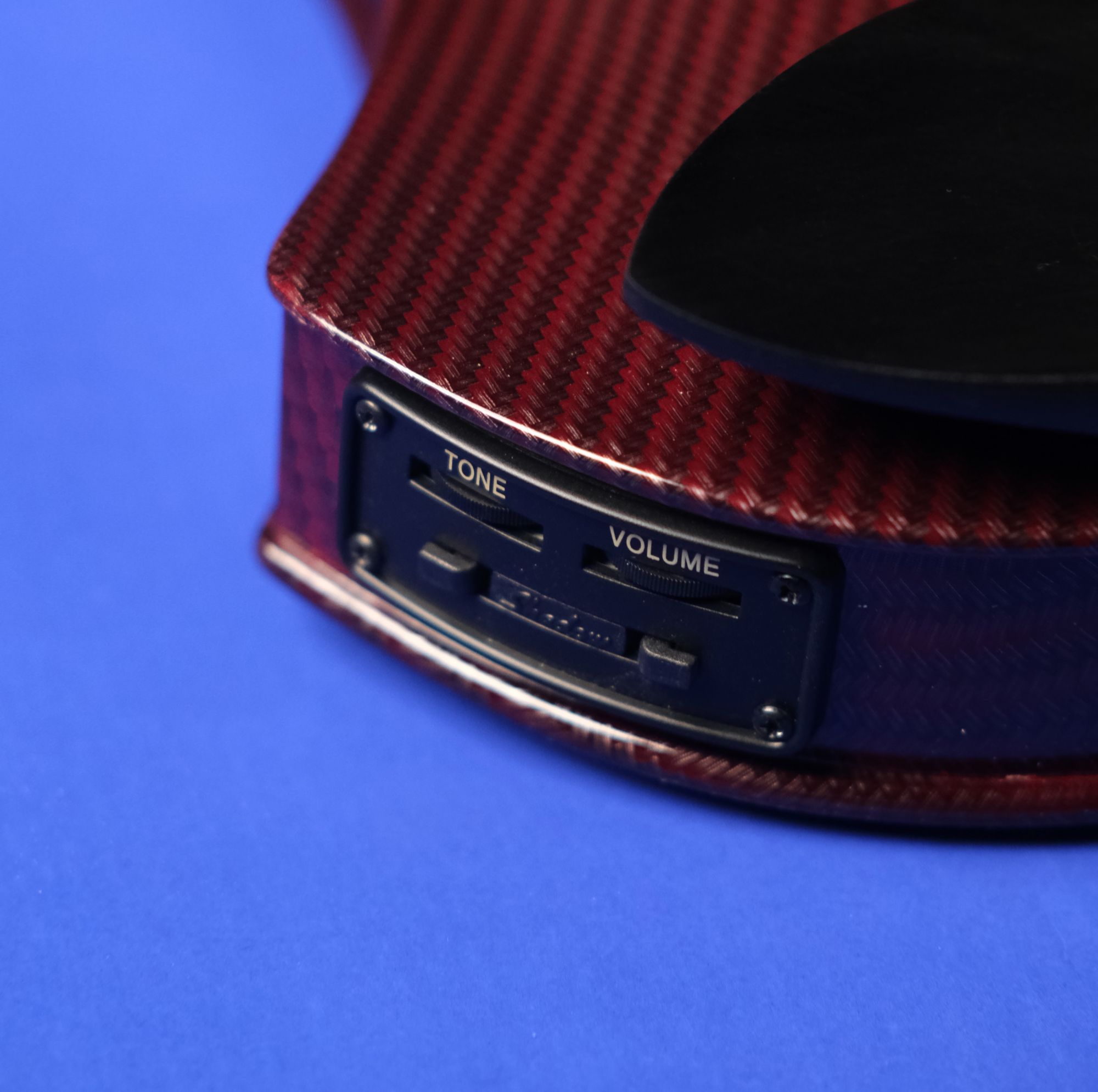 Strydom Electric Violin CTDS Wine red