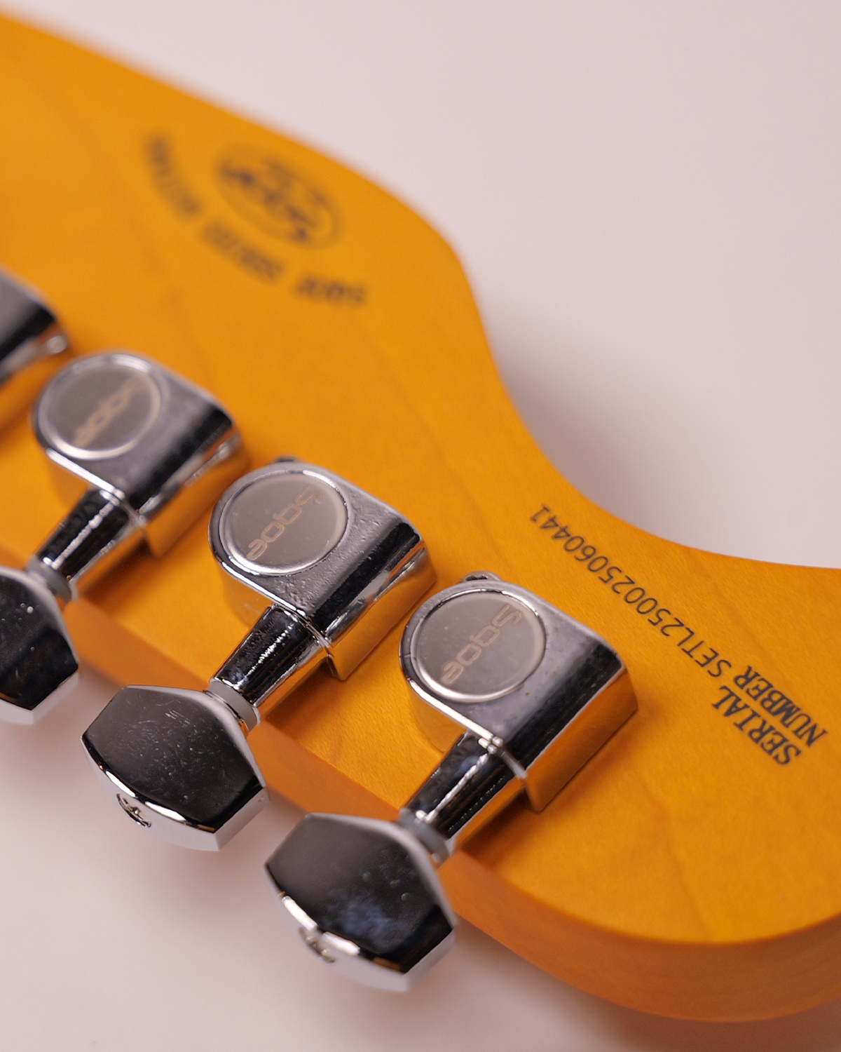 SQOE SETL250 - Tele Electric guitar - Olympic white