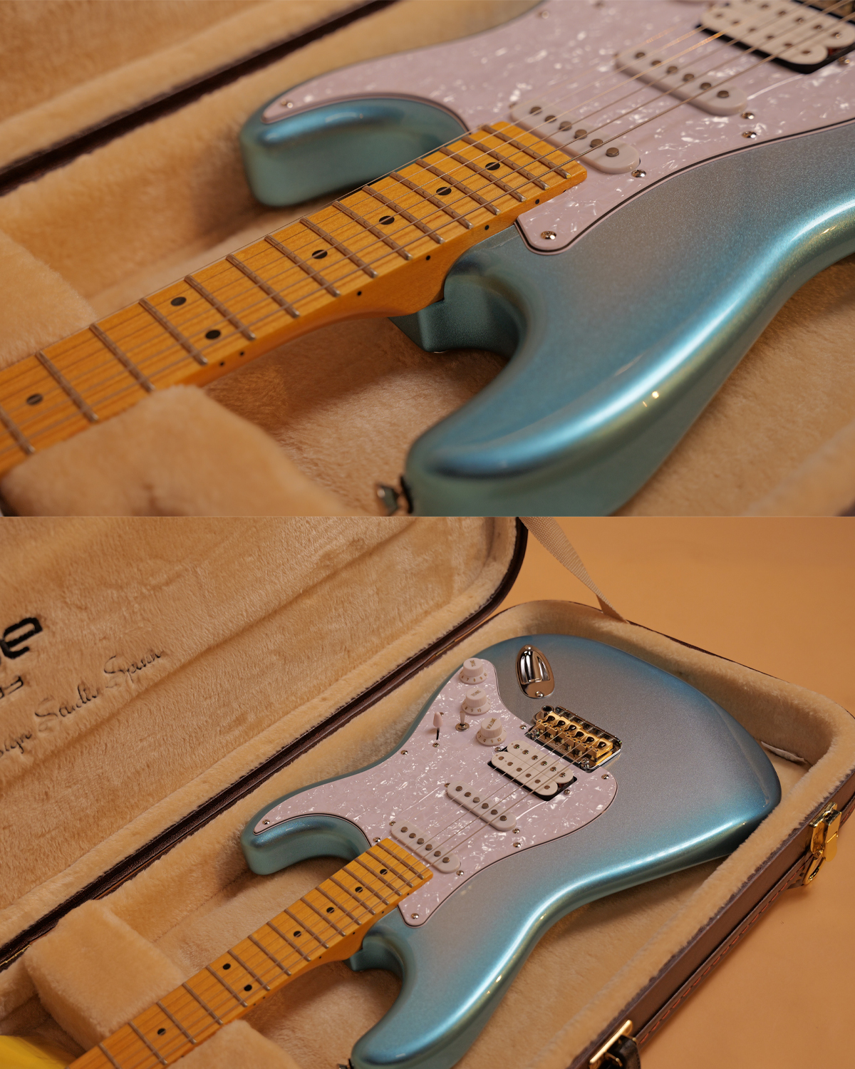 SQOE SEST1000 Frost Blue  Premium Custom Shop HSS